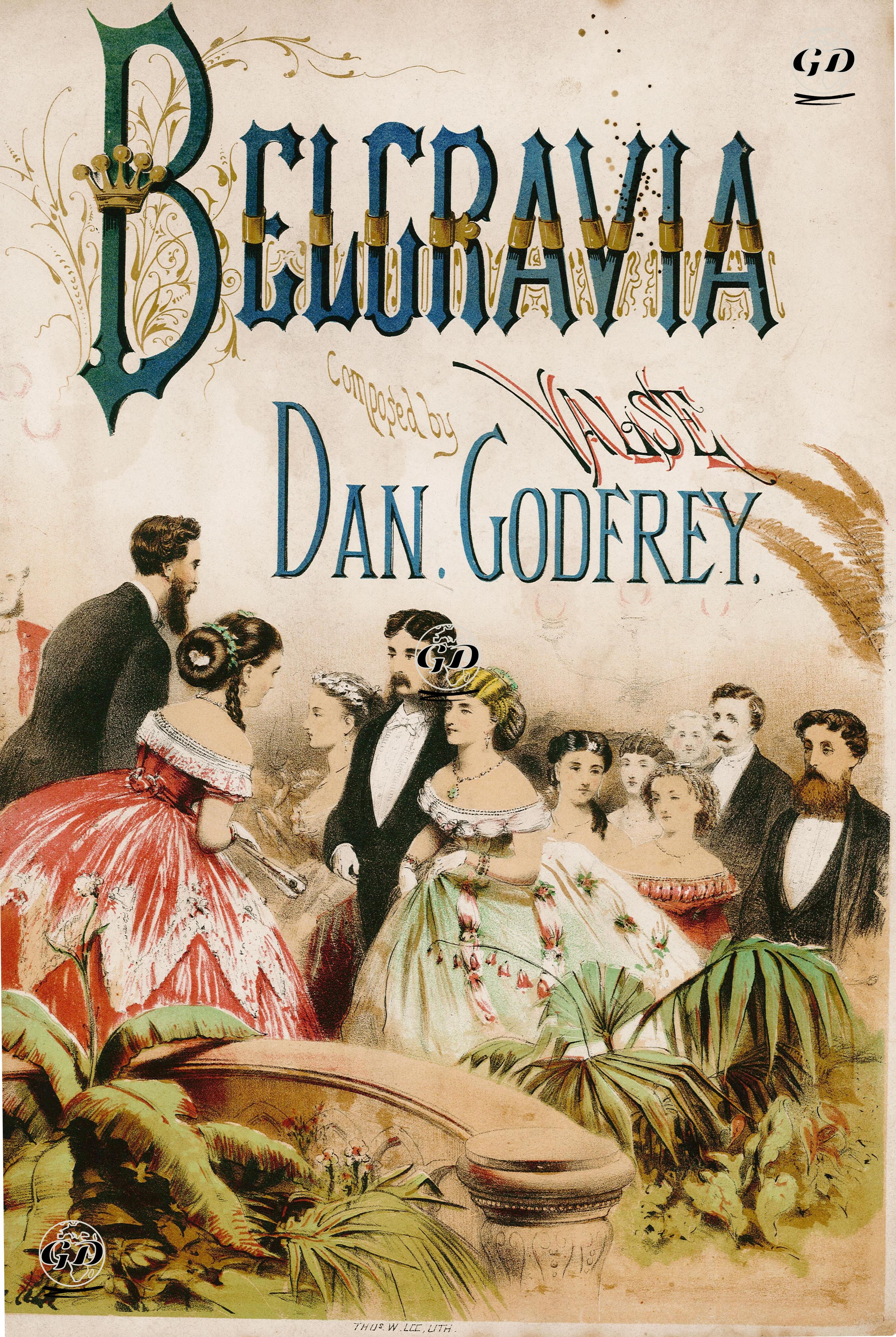 Belgravia, Dan Godfrey Tarafından Bestelenen Vals -  - 1870's