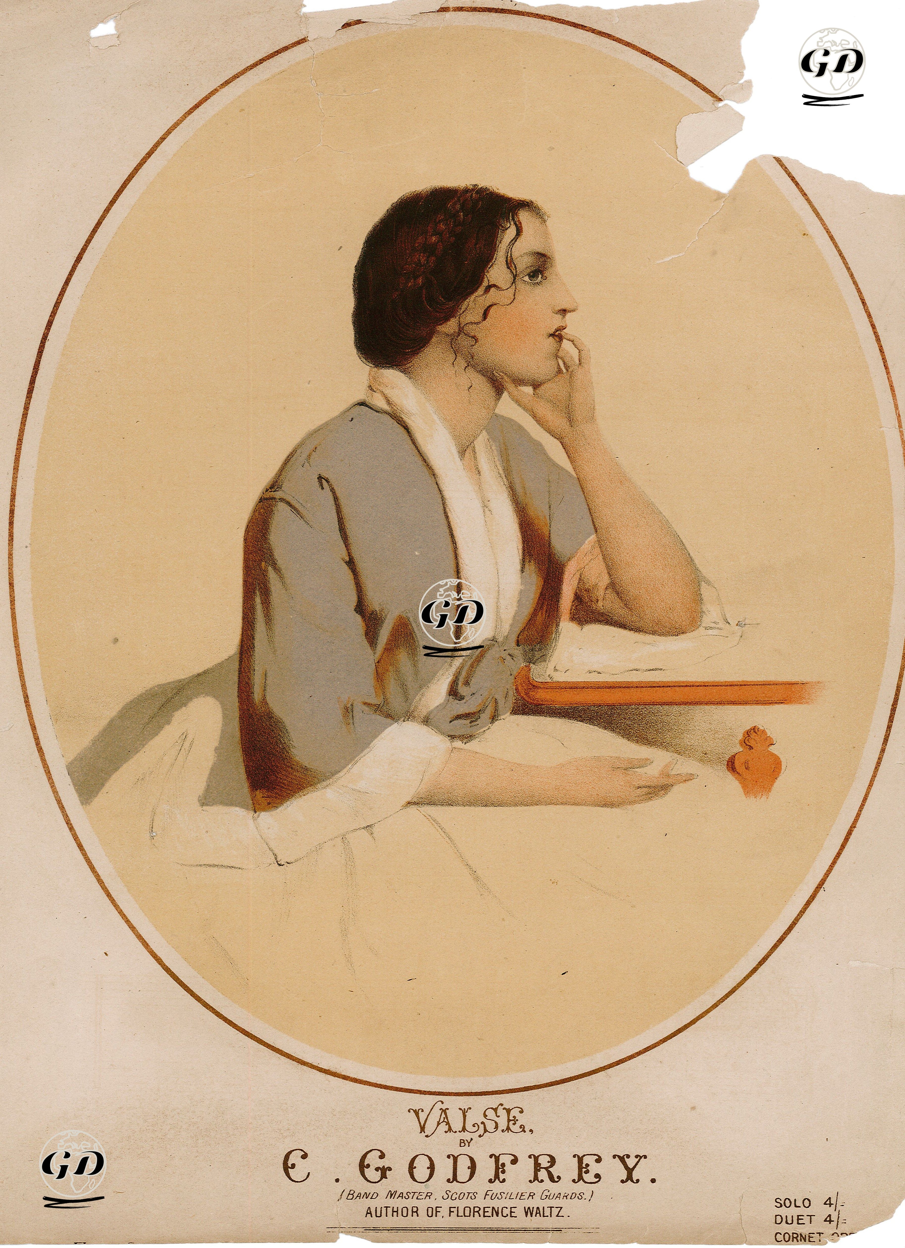 Charles Godfrey'in Bestelediği Vals -  - 1870's