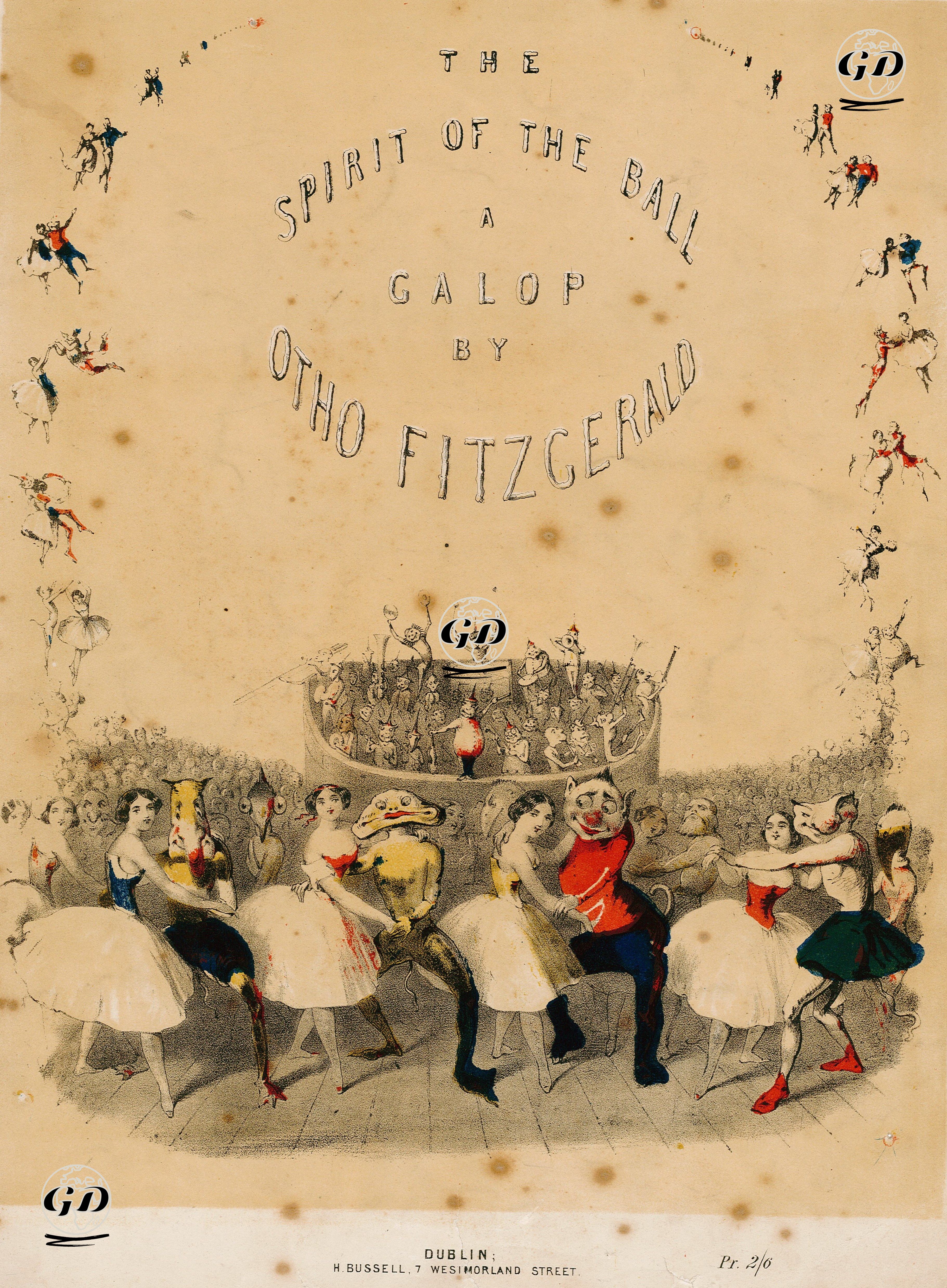 Balonun Ruhu, Otho Fitzgerald'ın Bestelediği Galop  -  - 1850's