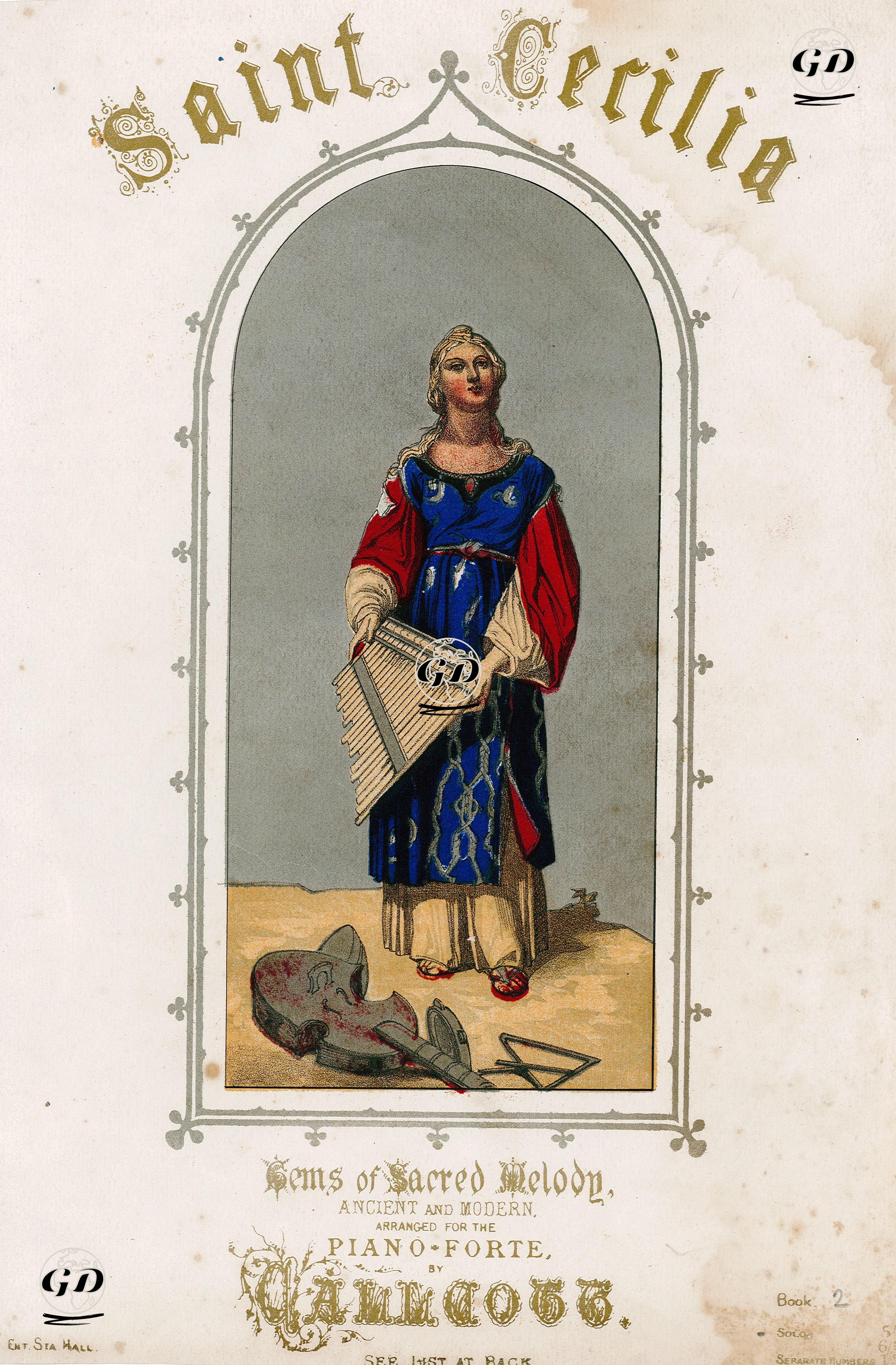Saint Cecilia -  - 1866