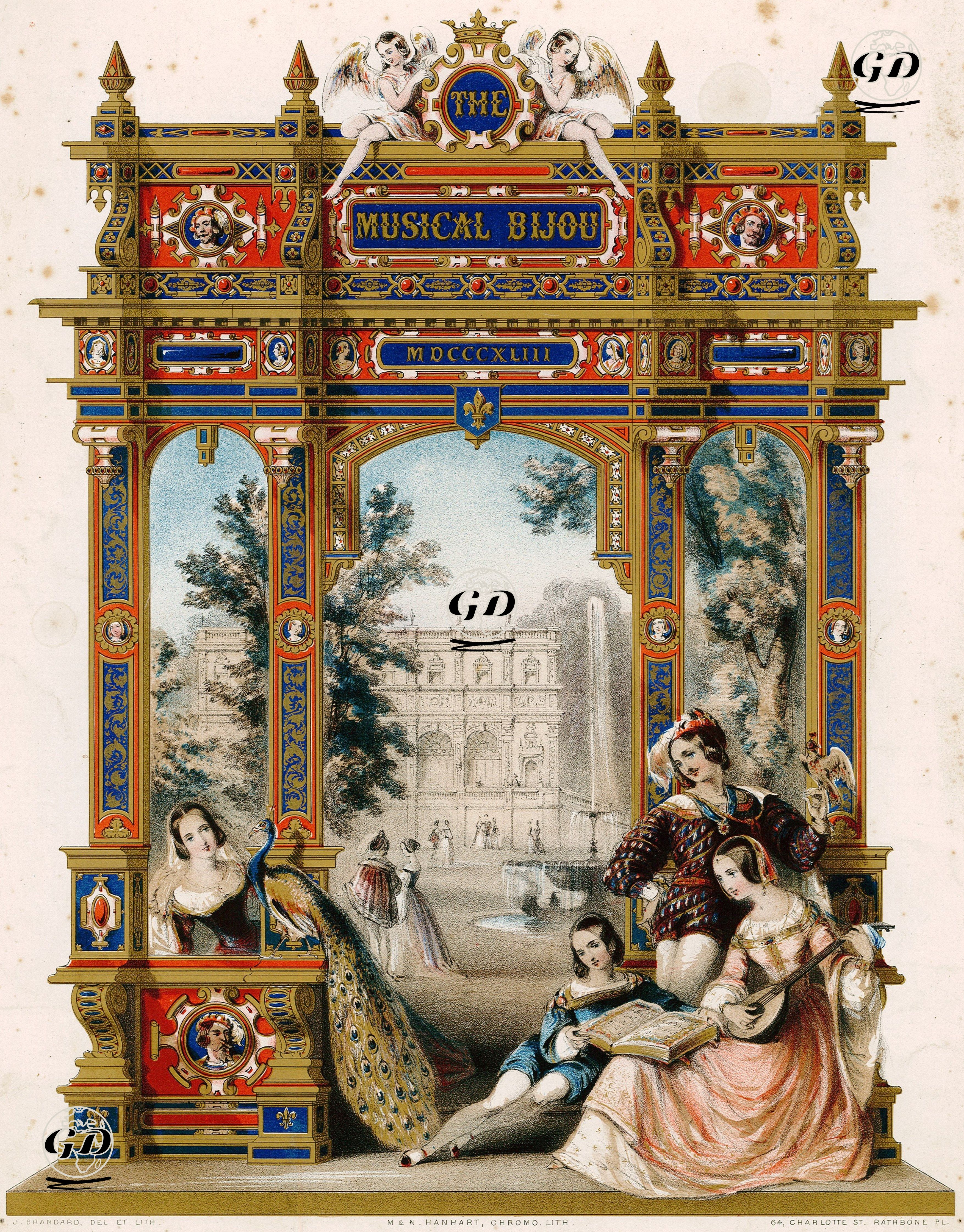 Müzik Şöleni - John Brandard (1812-1863) - 1842