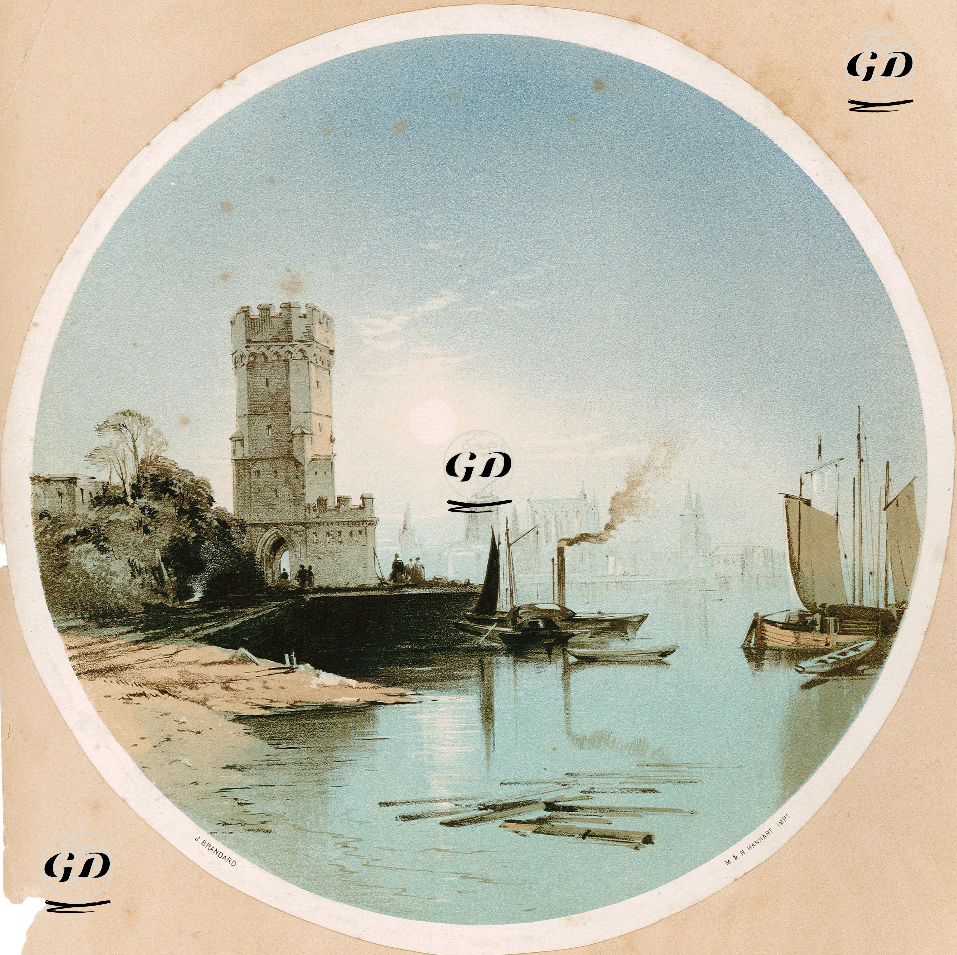 Deniz Manzarası - John Brandard (1812-1863) - 1850's