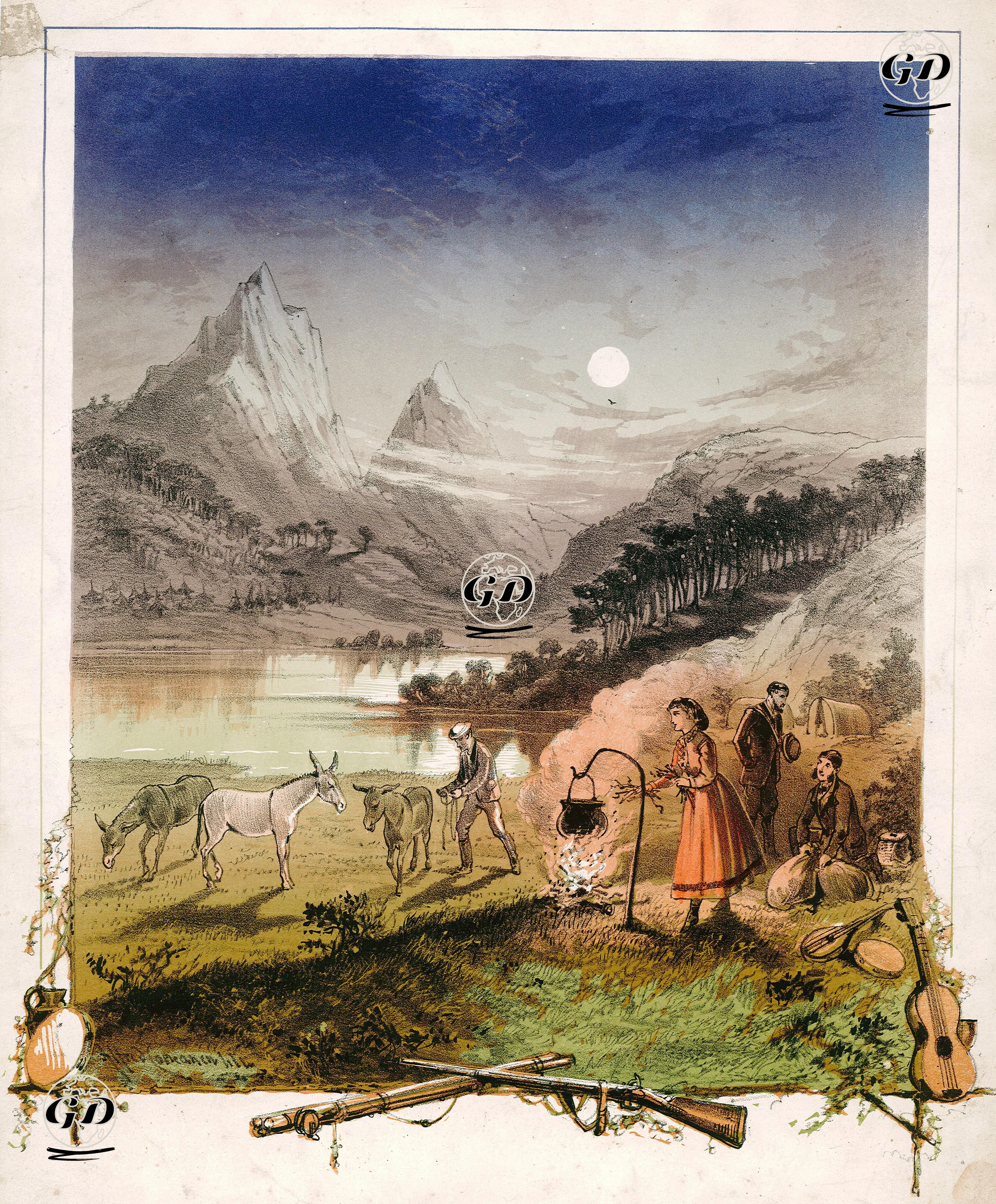 Kamp - Alfred Concanen (1835-1886) - 1870's-1880's