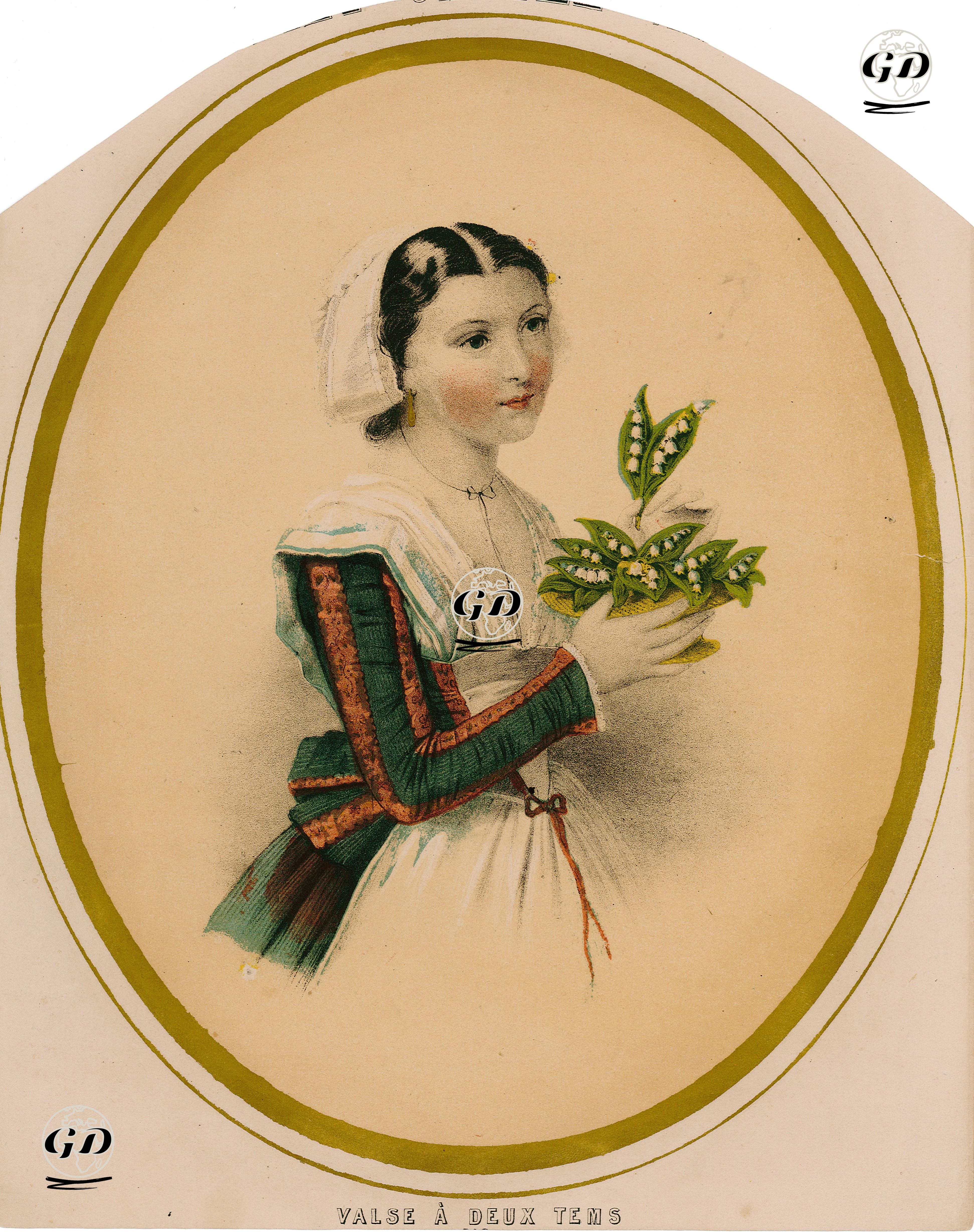 Vadinin Zambağı, Charles D'Albert'in Bestelediği Vals -  - 1870's