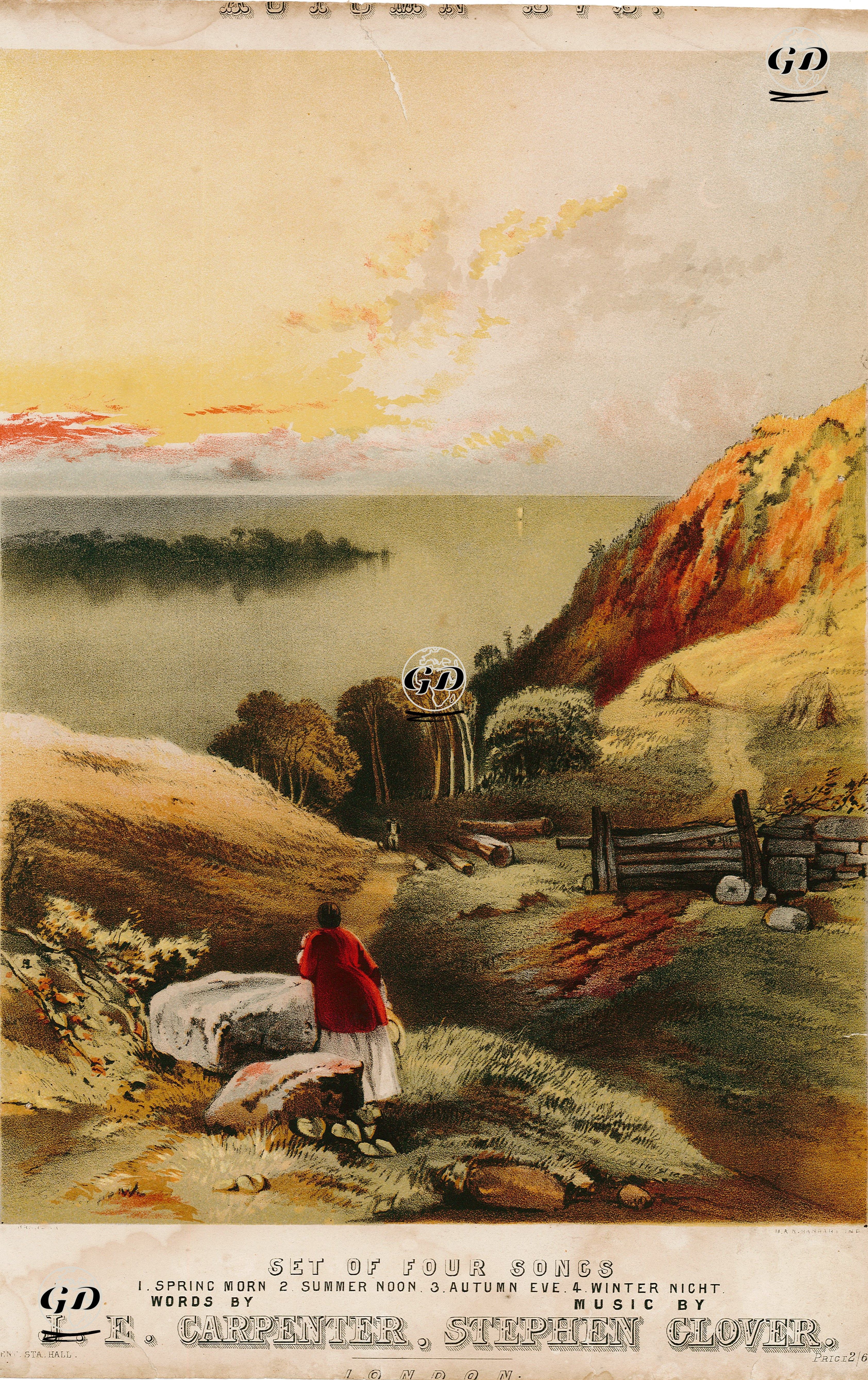 Sonbahar Öncesi, Stephen Glover'in Bestelediği Ve J.E.Carpenter'in Sözlerini Yazdığı Şarkı -  - 1860's