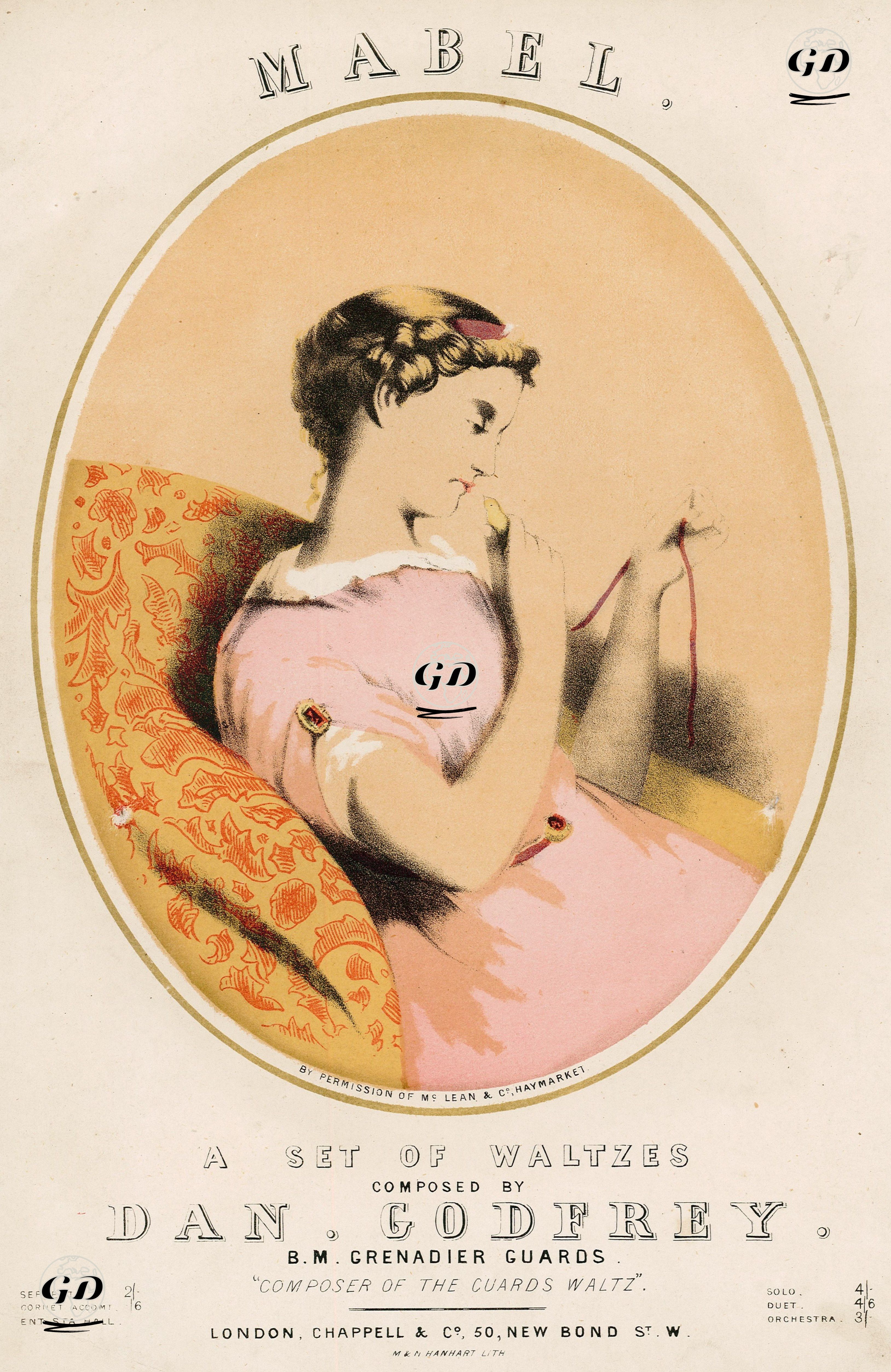 Mabel, Dan Godfrey'in Bestelediği Valsler -  - 1860's