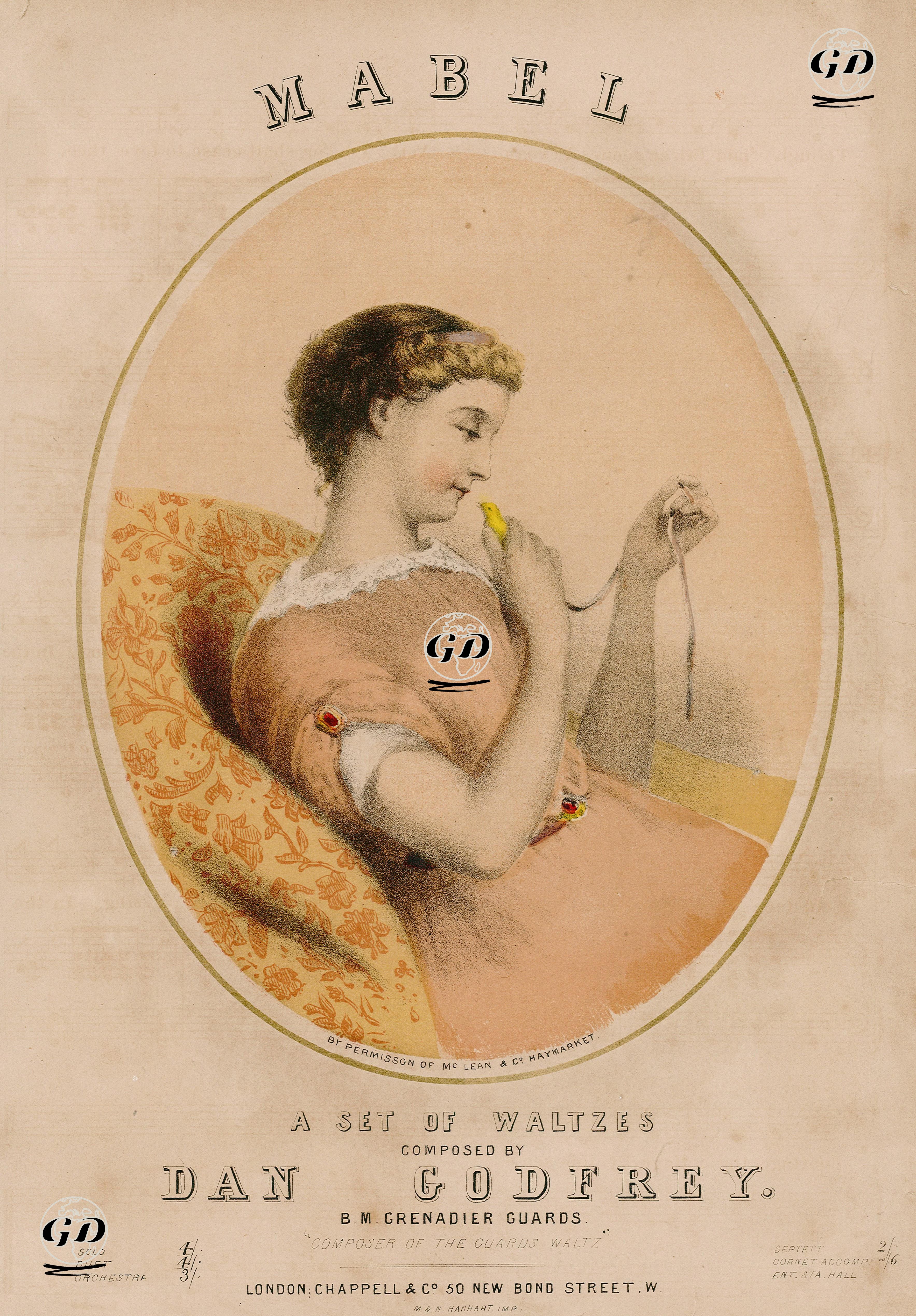 Mabel, Dan Godfrey'in Bestelediği Valsler -  - 1860's