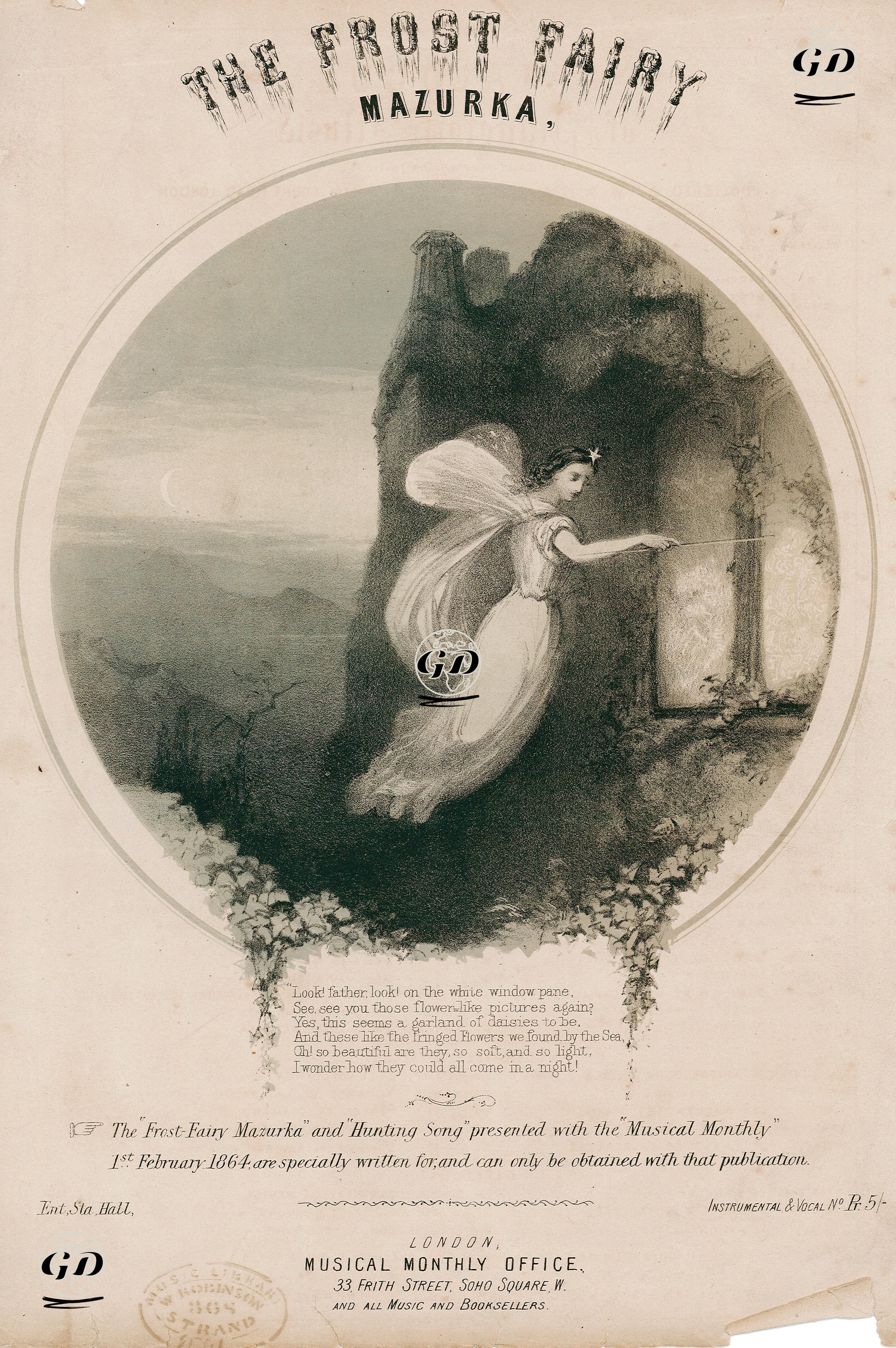Donuk Peri, Mazurka Dans Müziği -  - 1860's