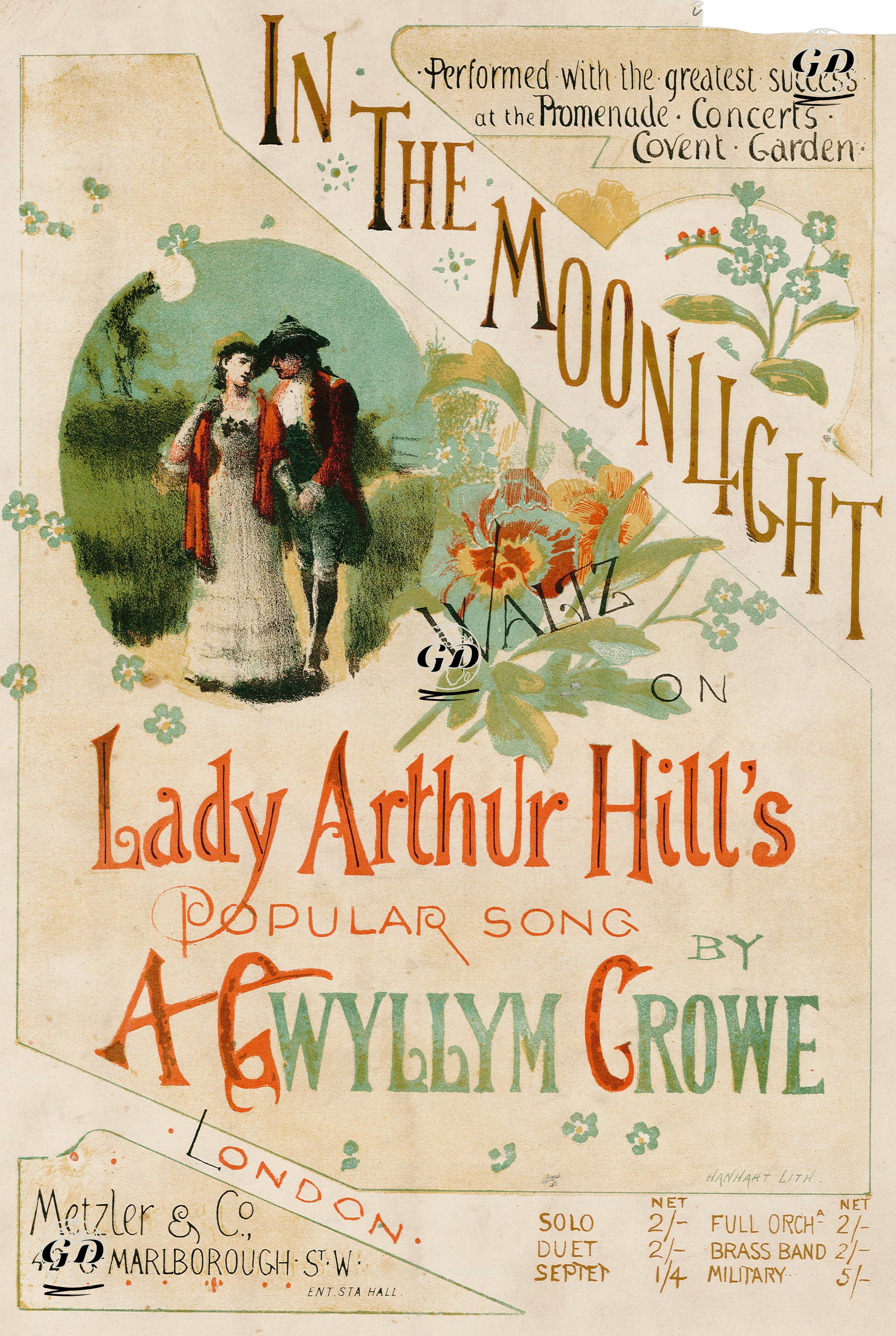 Mehtapda, A Gwyllm Crowe'nin Bestelediği Vals -  - 1890's