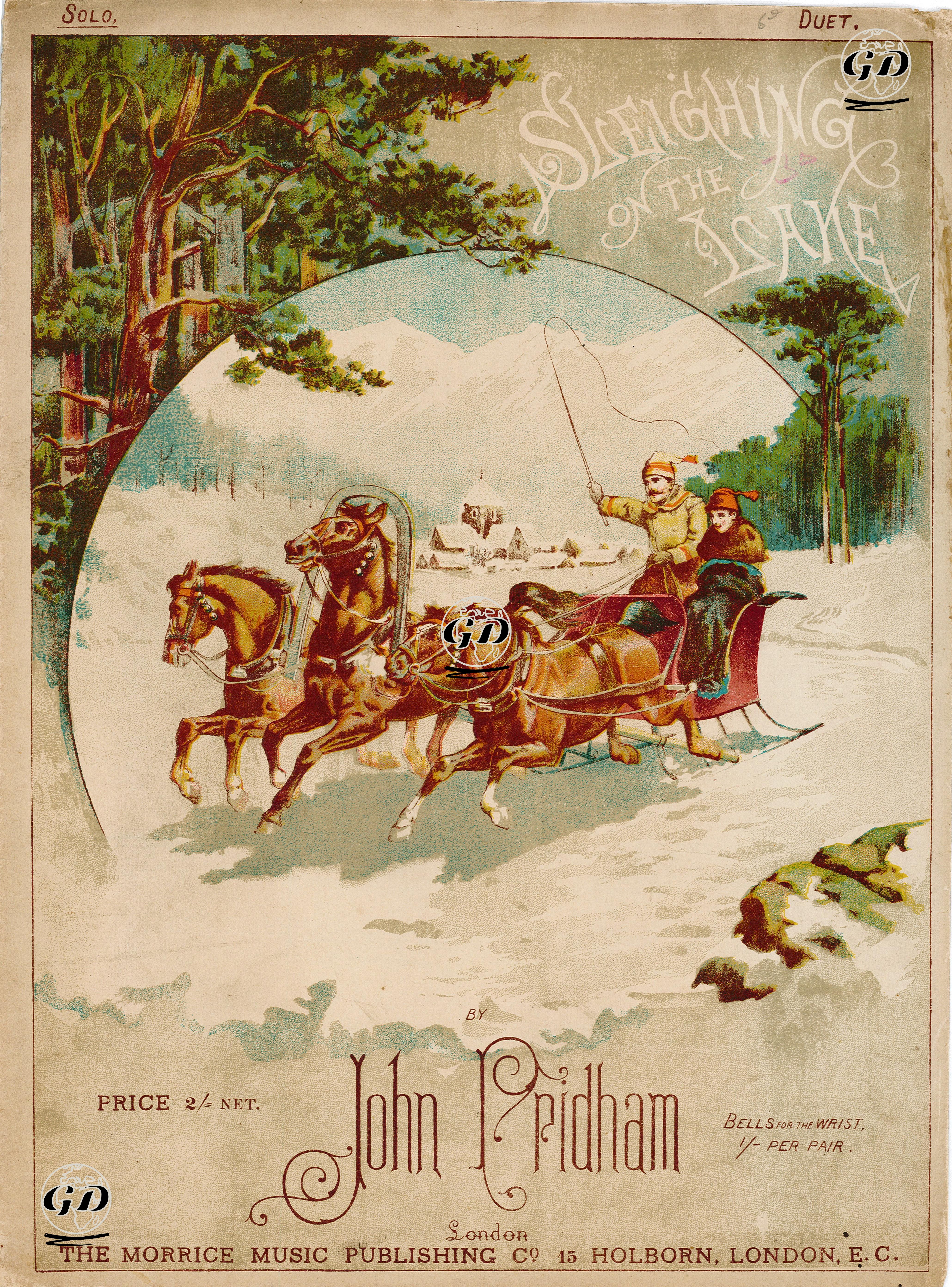 Gölde Atlı Kızak, John Pridham Bestelediği Müzik  -  - 1890's