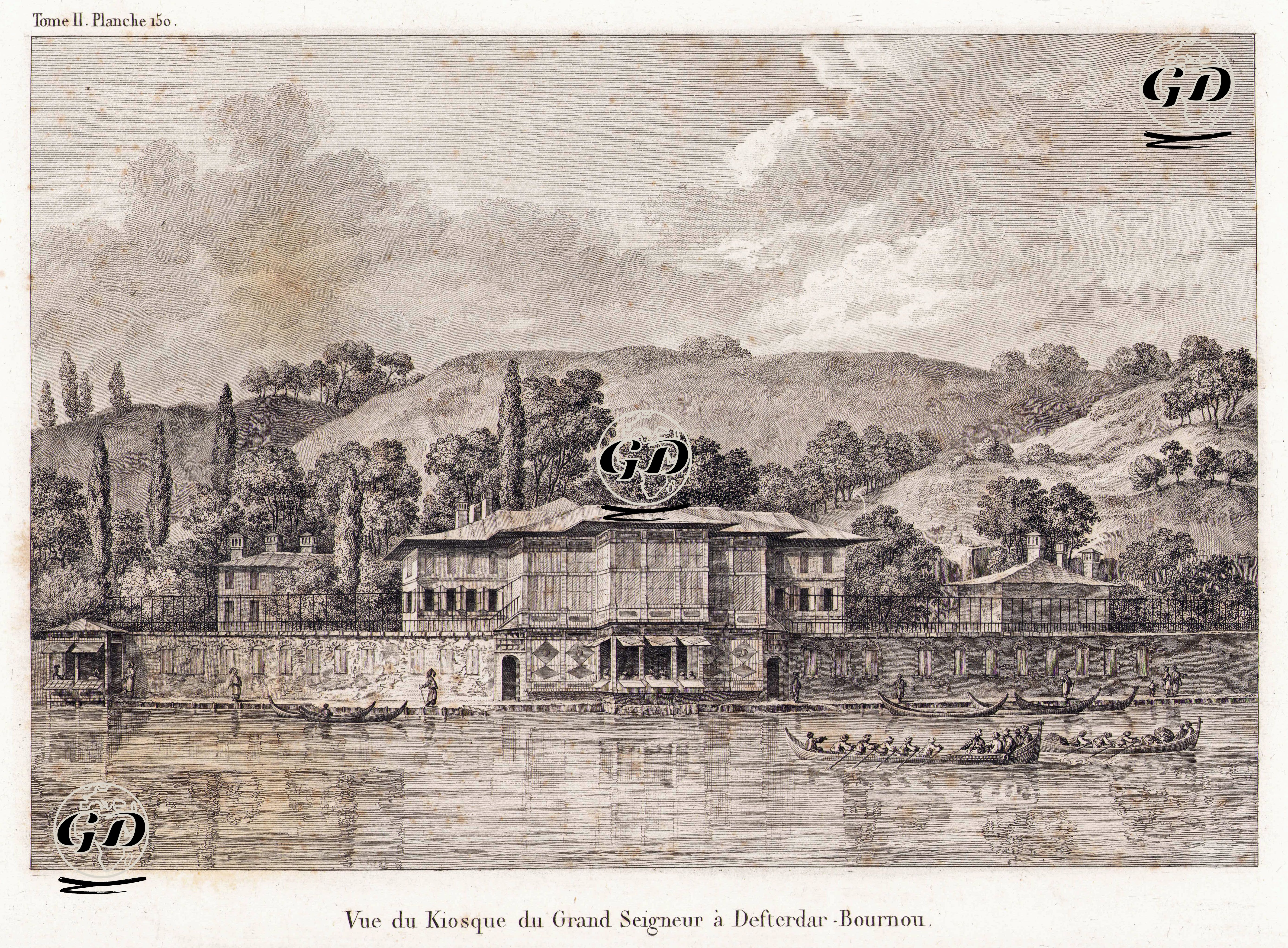 Defterdarburnu'nda Padişah Köşkü (Bebek Köşkü) -  - 1822