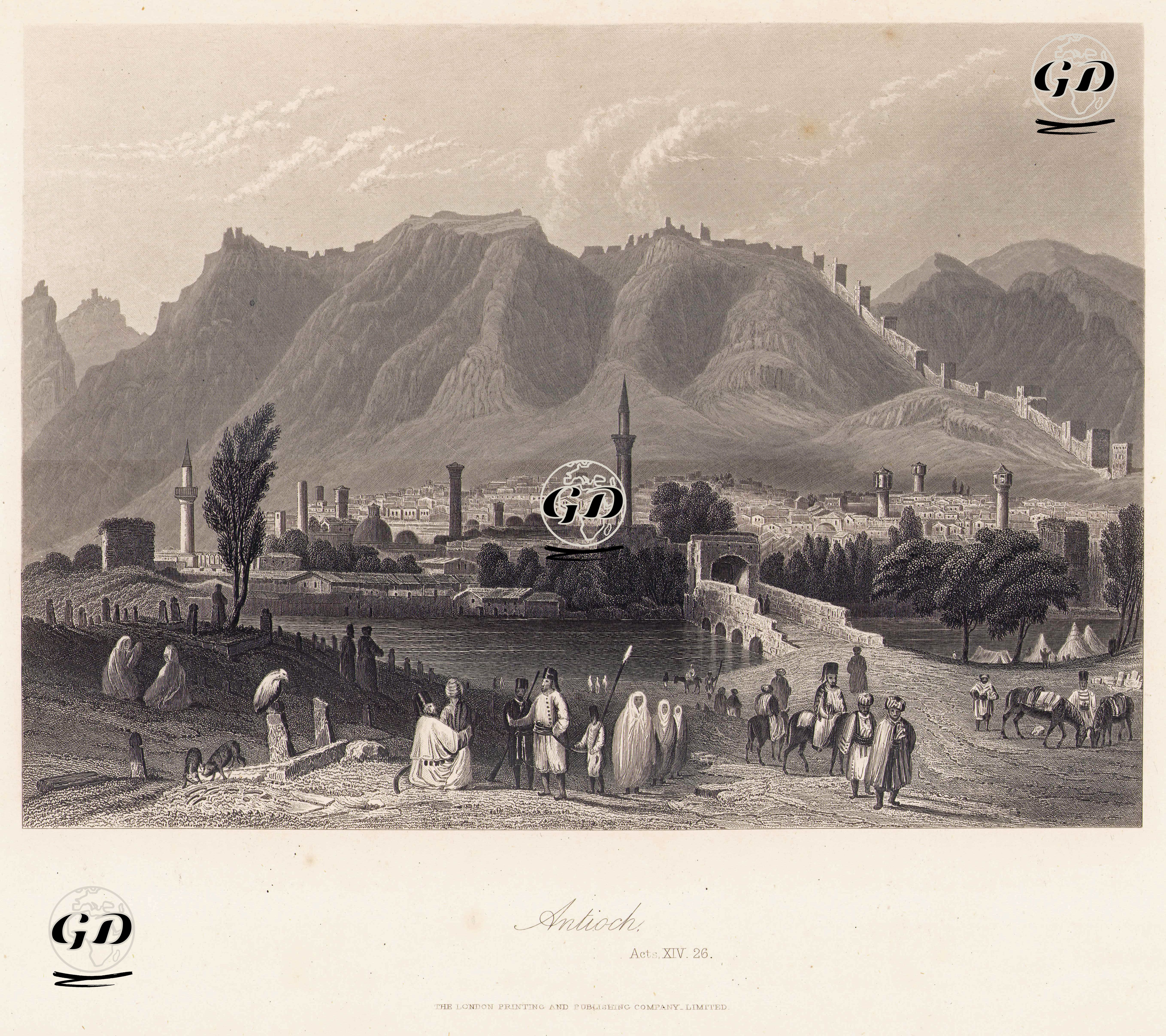 Antakya Şehri -  - 1850's