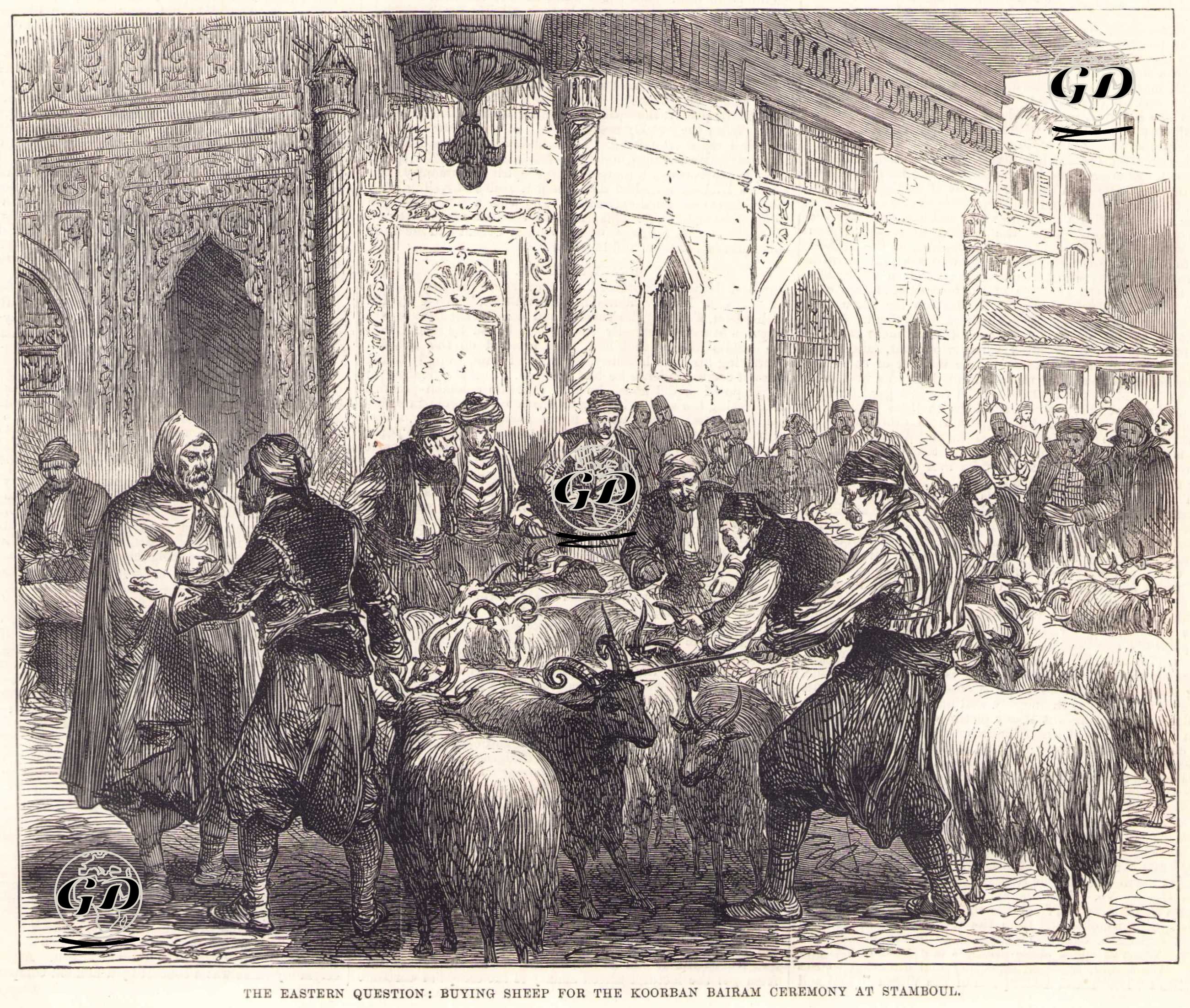 İstanbul’da Kurban Bayramı İçin Koyun Satın Alınması -  - 1877