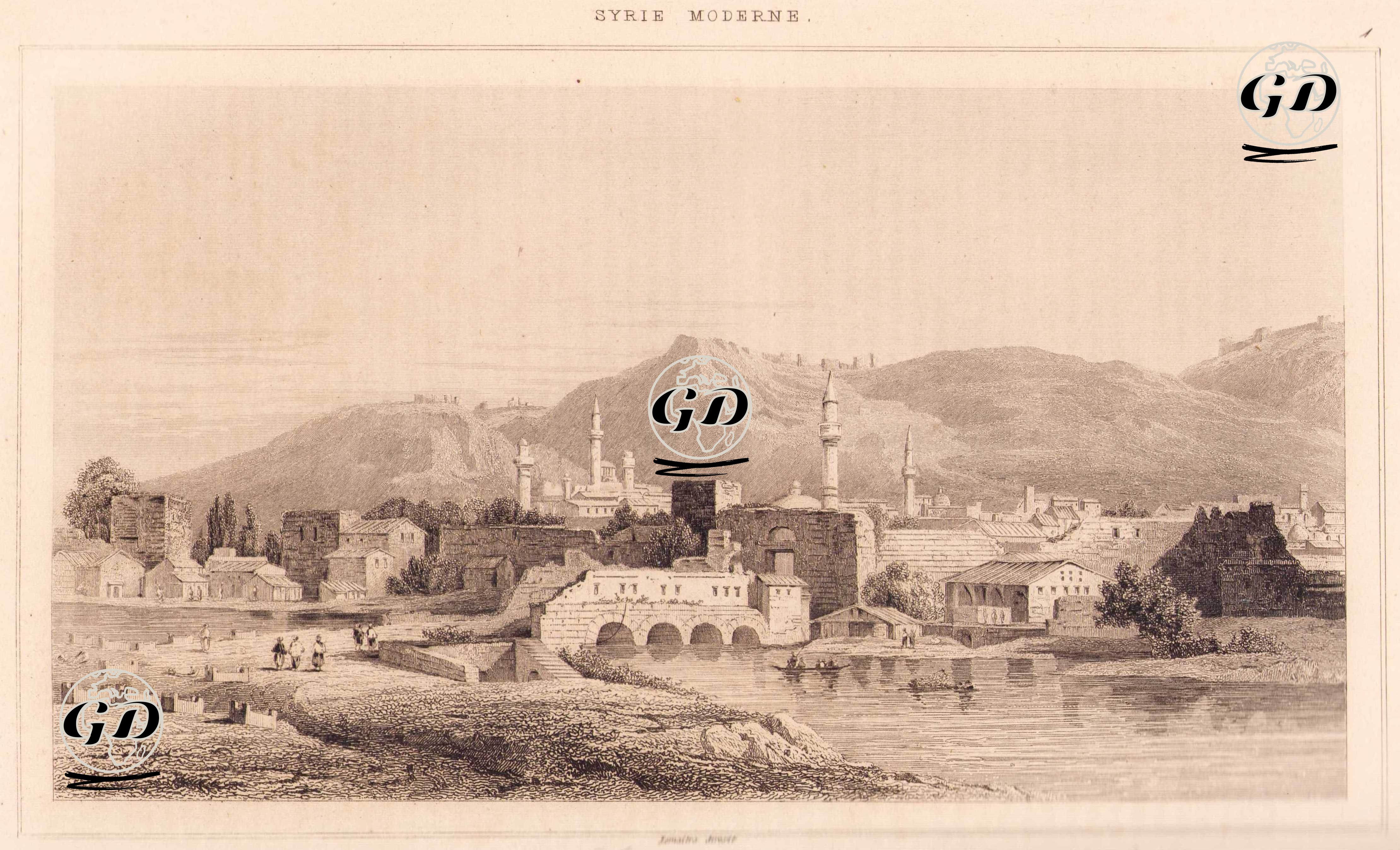 Antioche (Anthakyeh), Syrie Moderne -  - 1848
