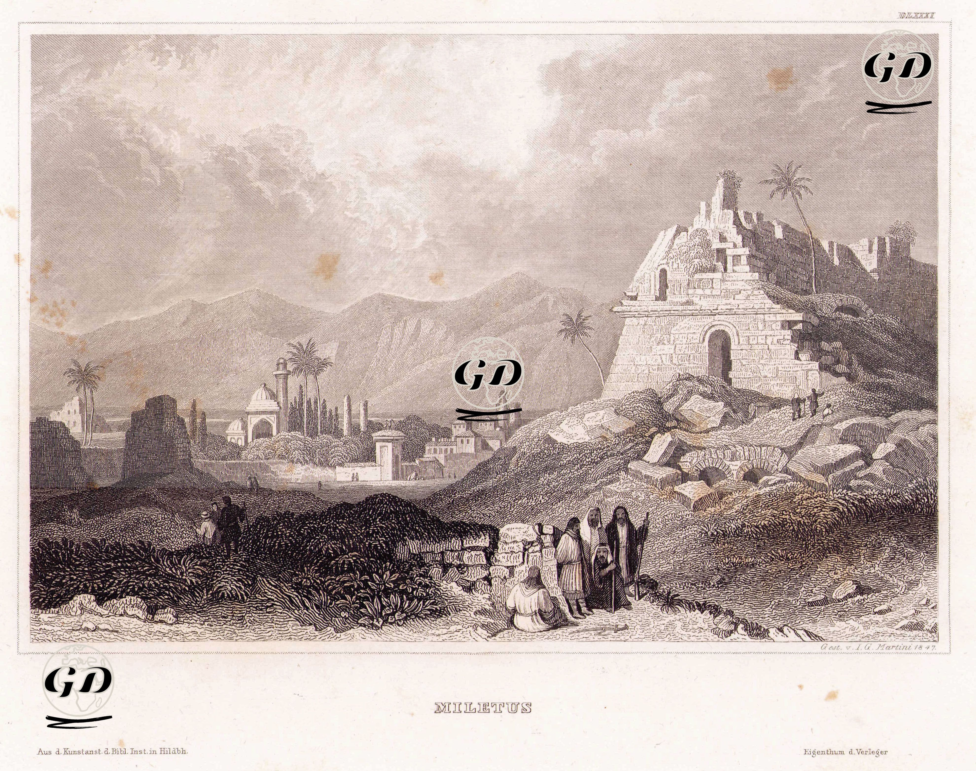Milet Antik Şehri -  - 1847