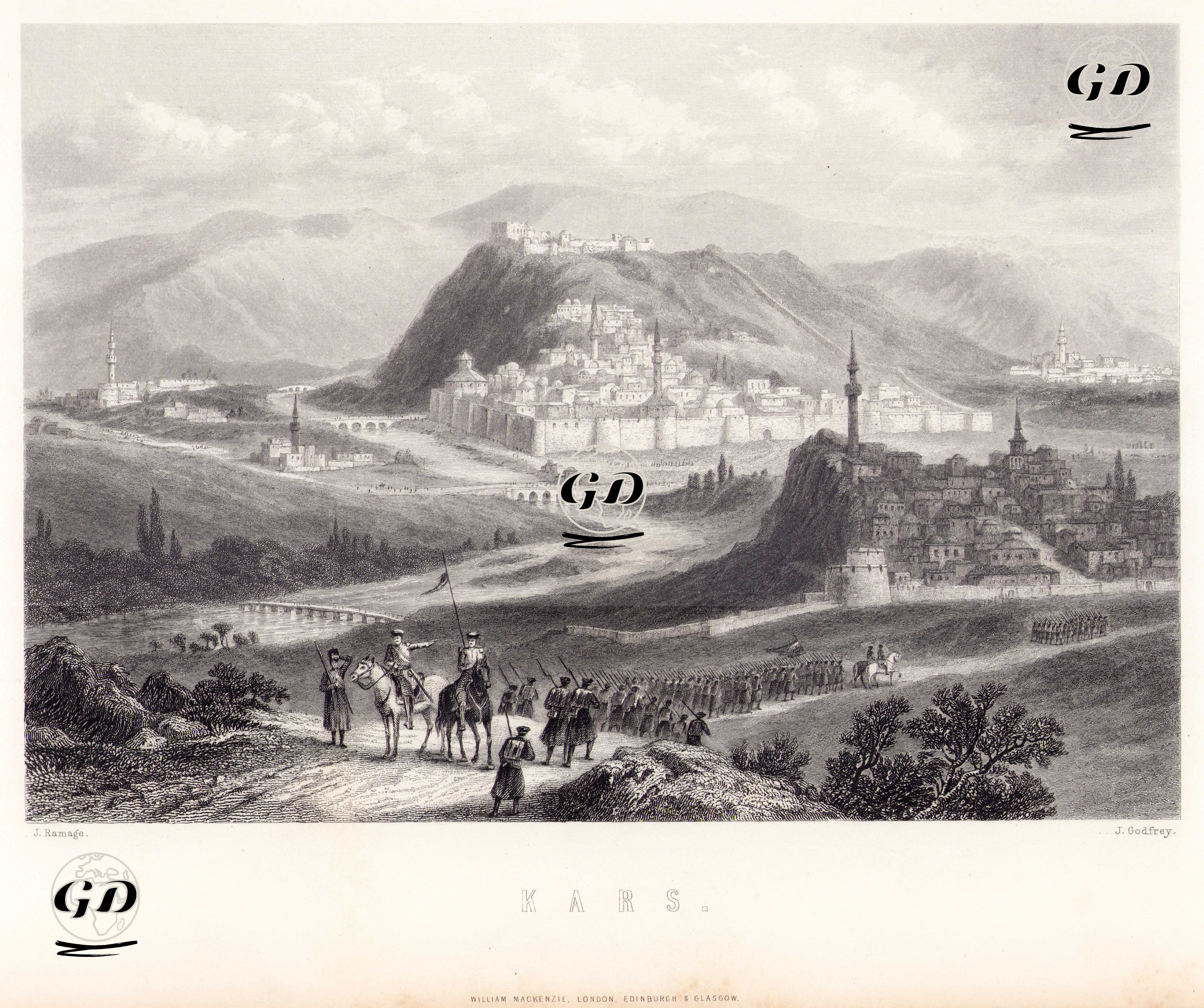 Kars Şehri - John Ramage (1748-1802) - 1860