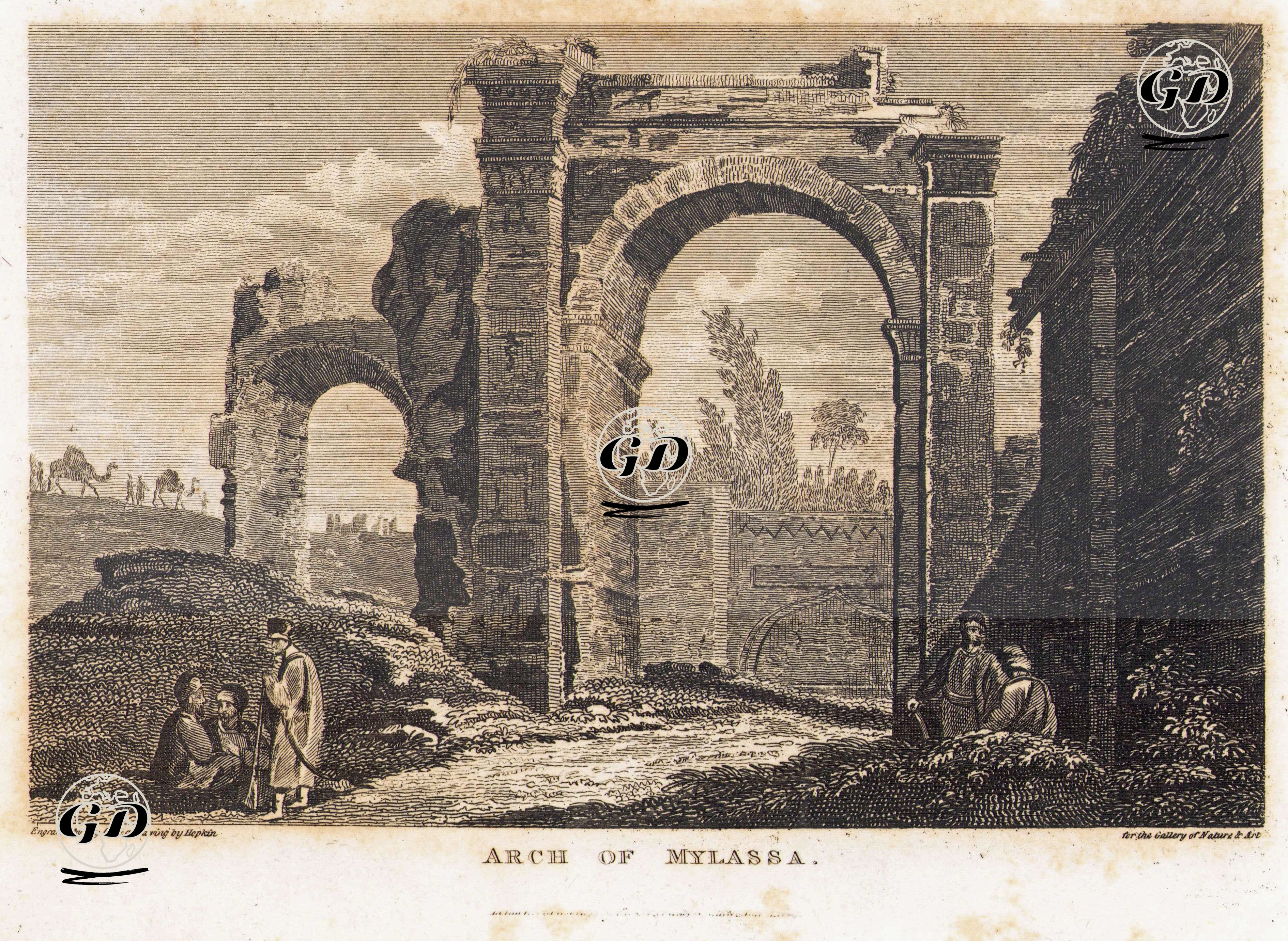 Milas Şehir Kapısı (Kemeri), Baltalıkapı - Hepkin - 1810's-1830's