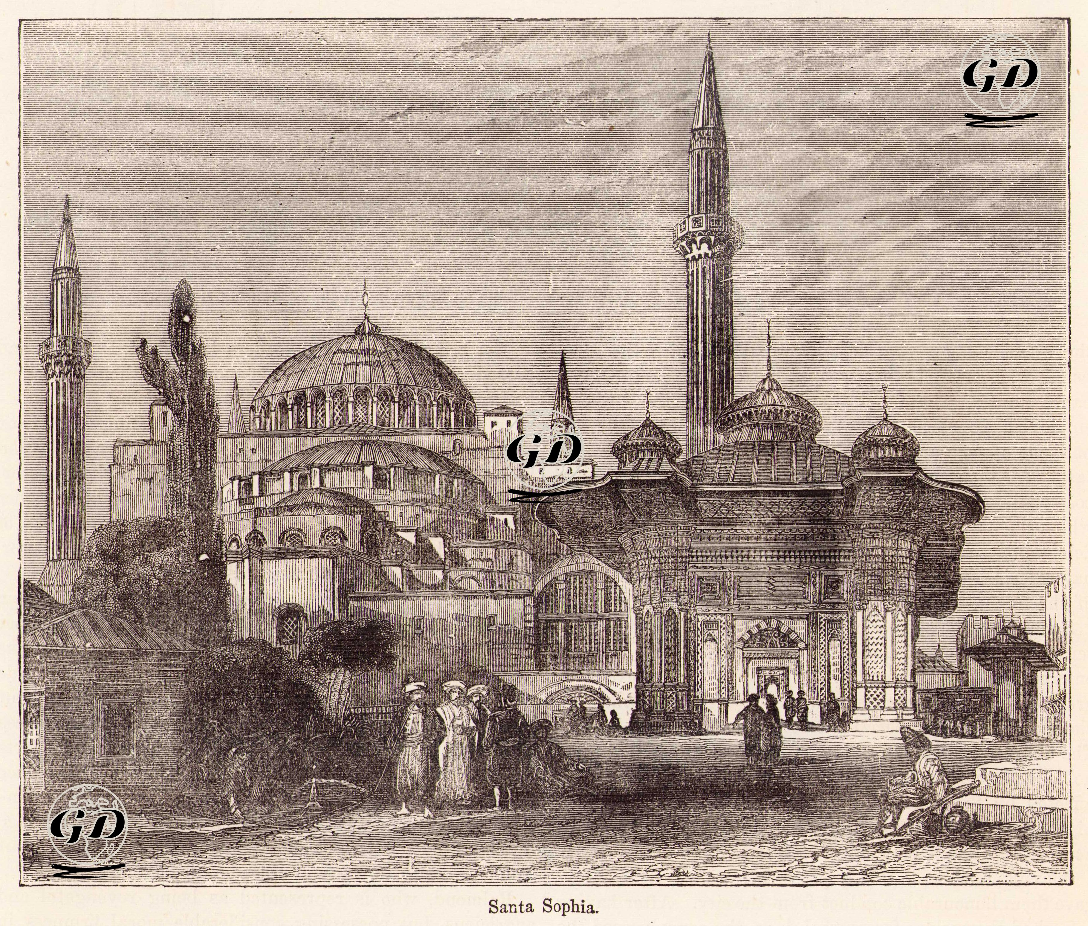 Ayasofya Cami -  - 1850's-1880's