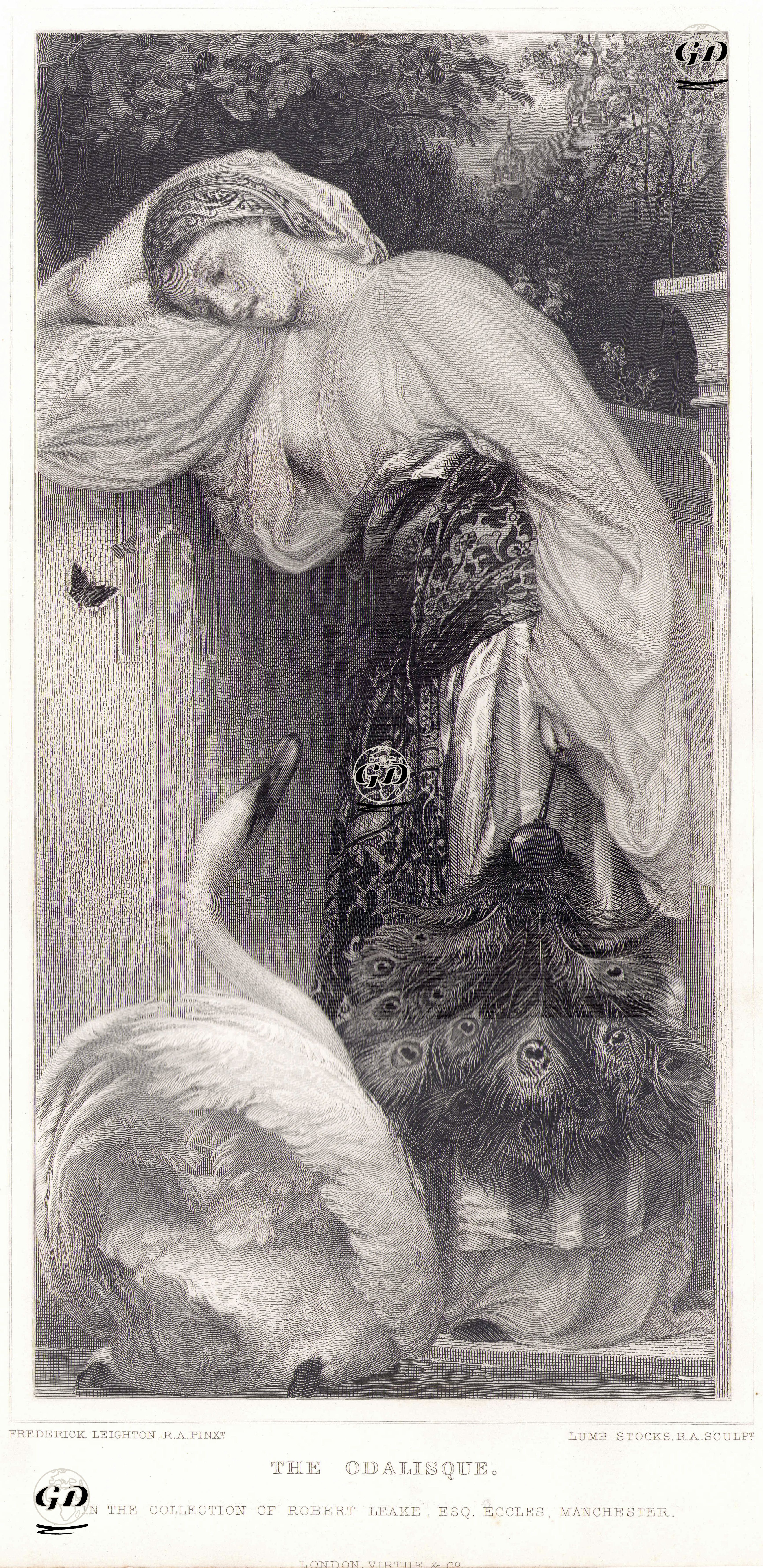 Odalık (Cariye) - Frederic Leighton (1830-1896) - 1876