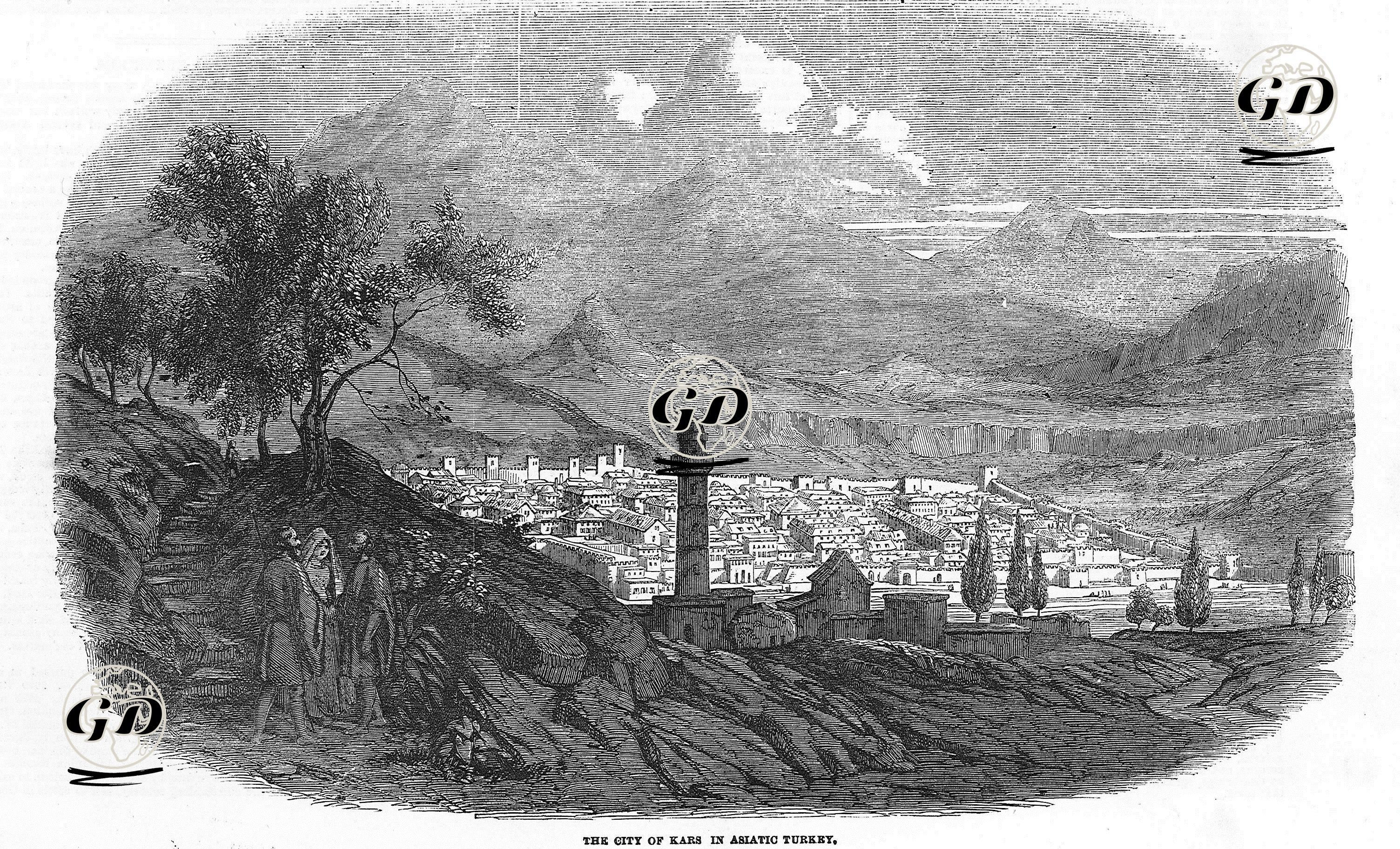 Kars Şehri -  - 1854