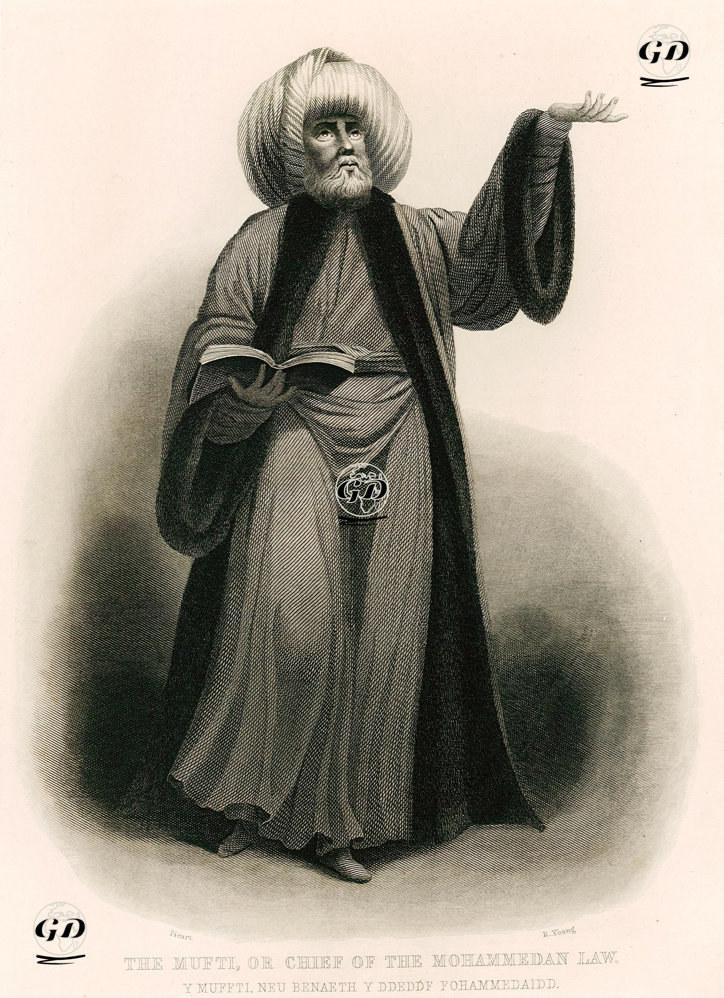 Müftü - Bernard Picart (1673-1733) - 1860