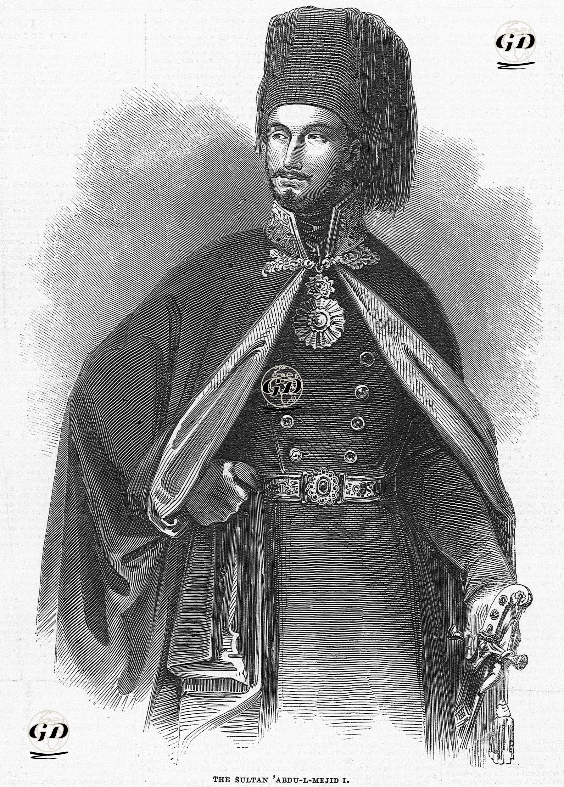  Padişah Abdülmecid  -  - 1845
