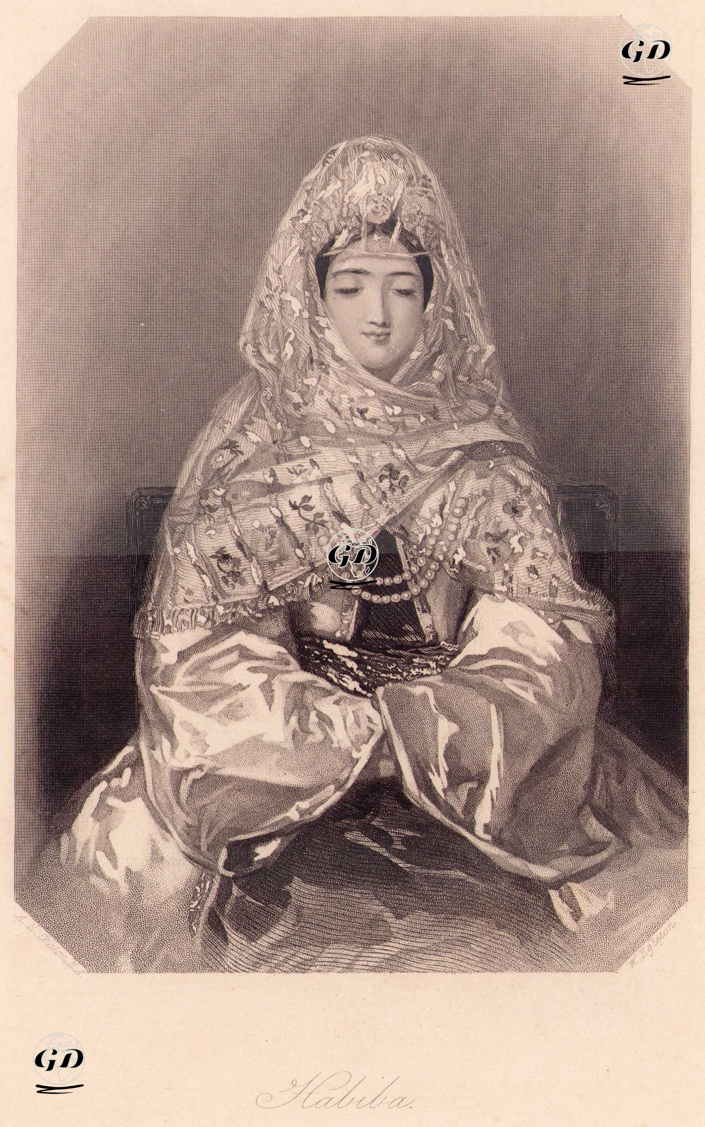 Habiba - Alfred Edward Chalon (1780-1860) - 1837