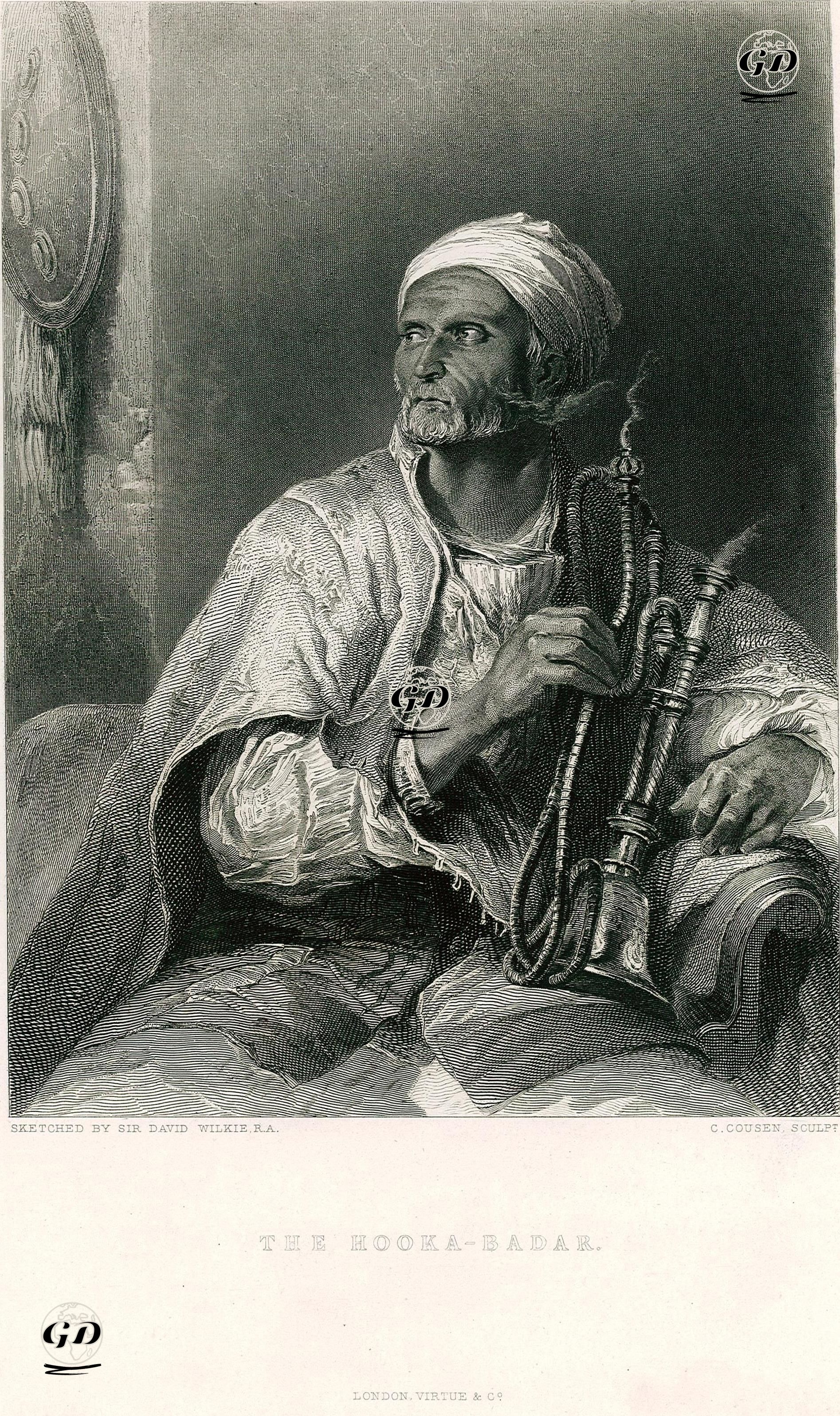 The Hooka-Badar - David Wilkie (1785-1841) - 1840's