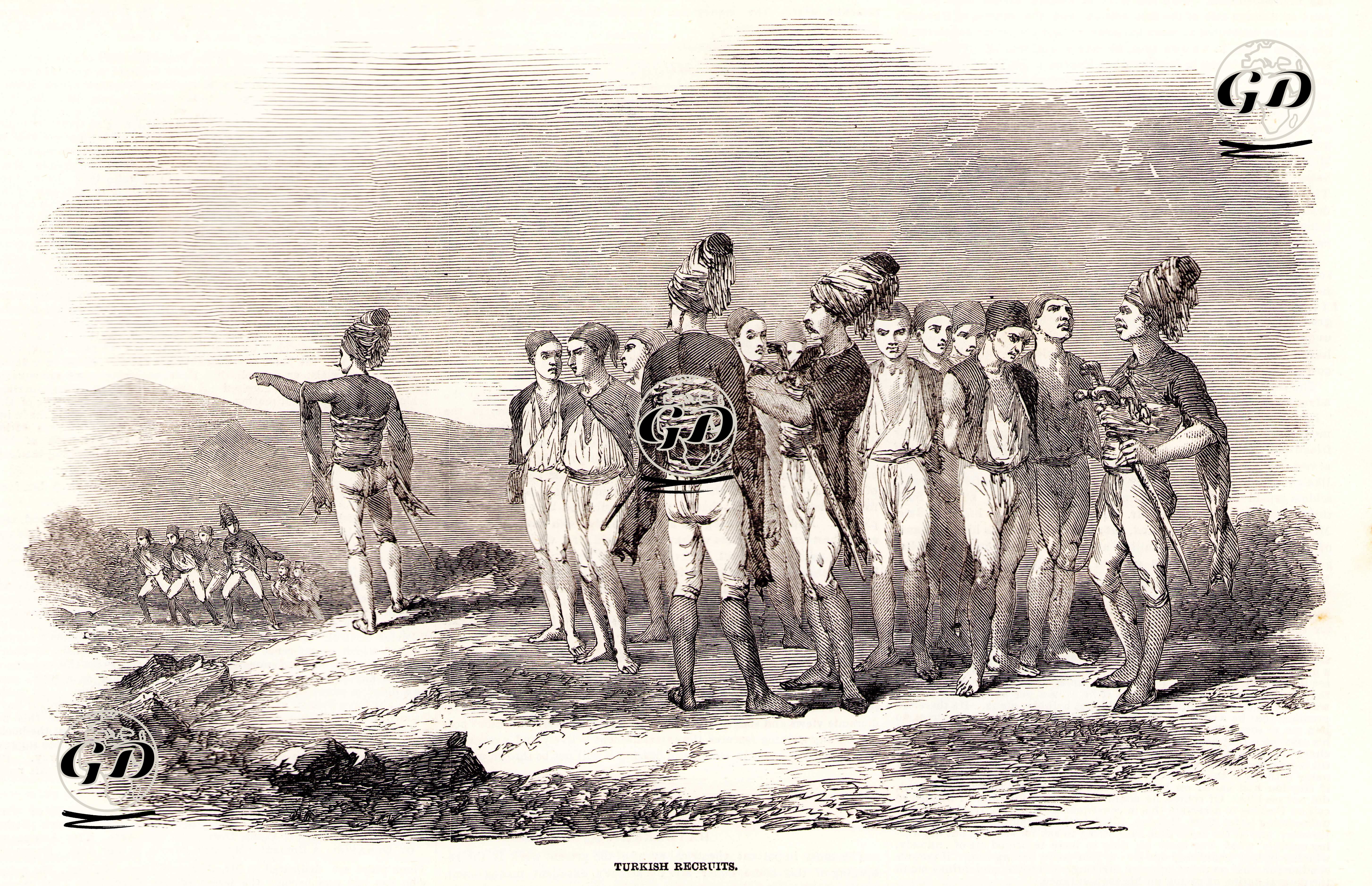 Turkish Recruits -  - 1853