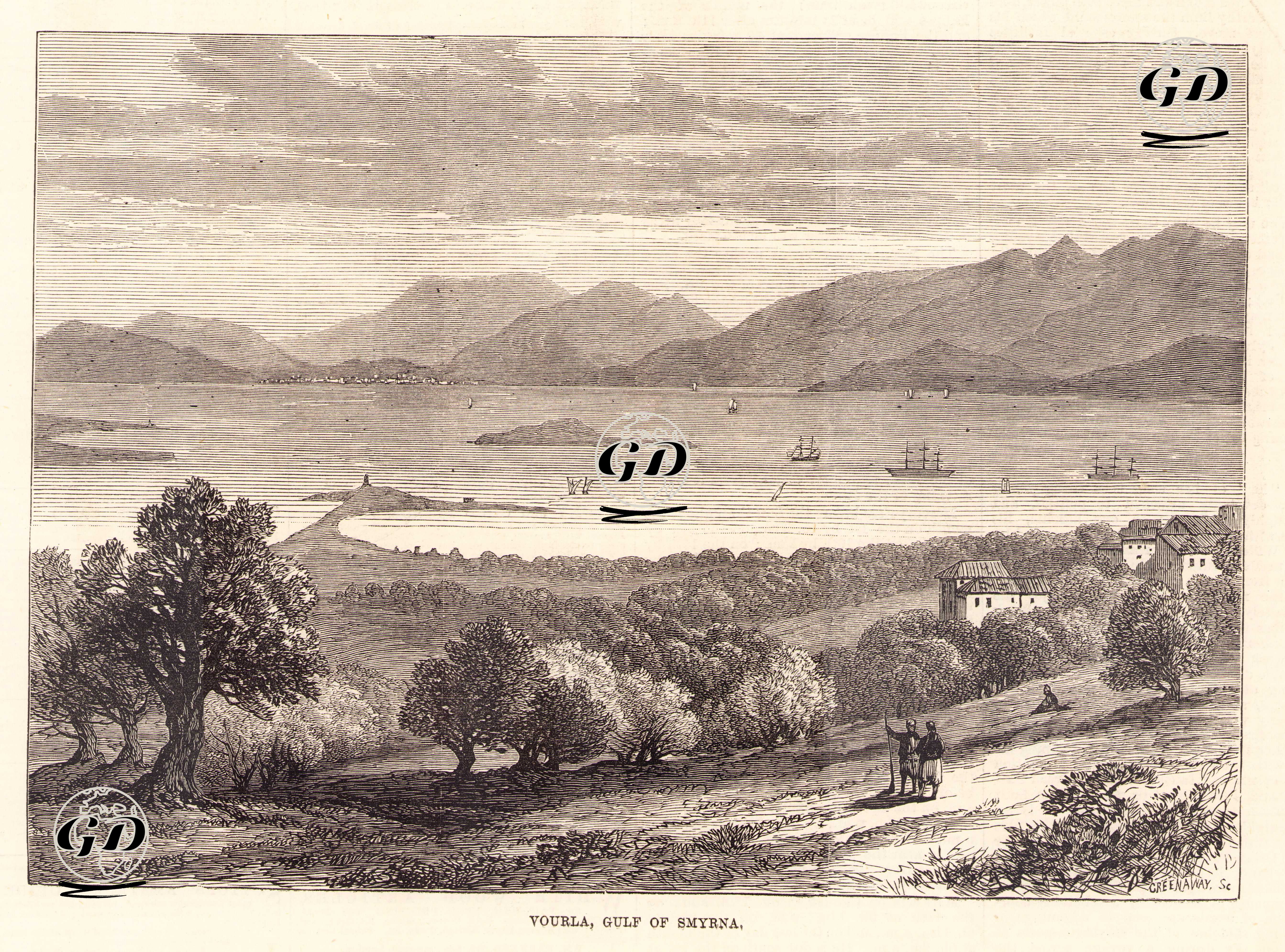 Urla, İzmir Körfezi  -  - 1878