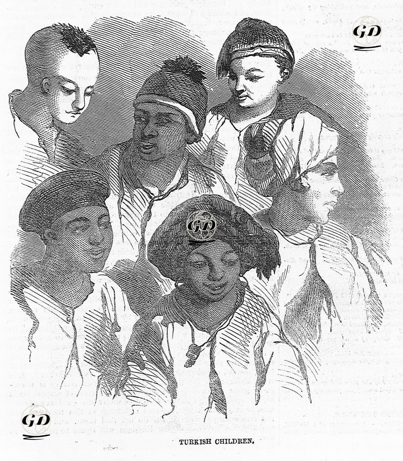 Türk Çocuklar -  - 1849