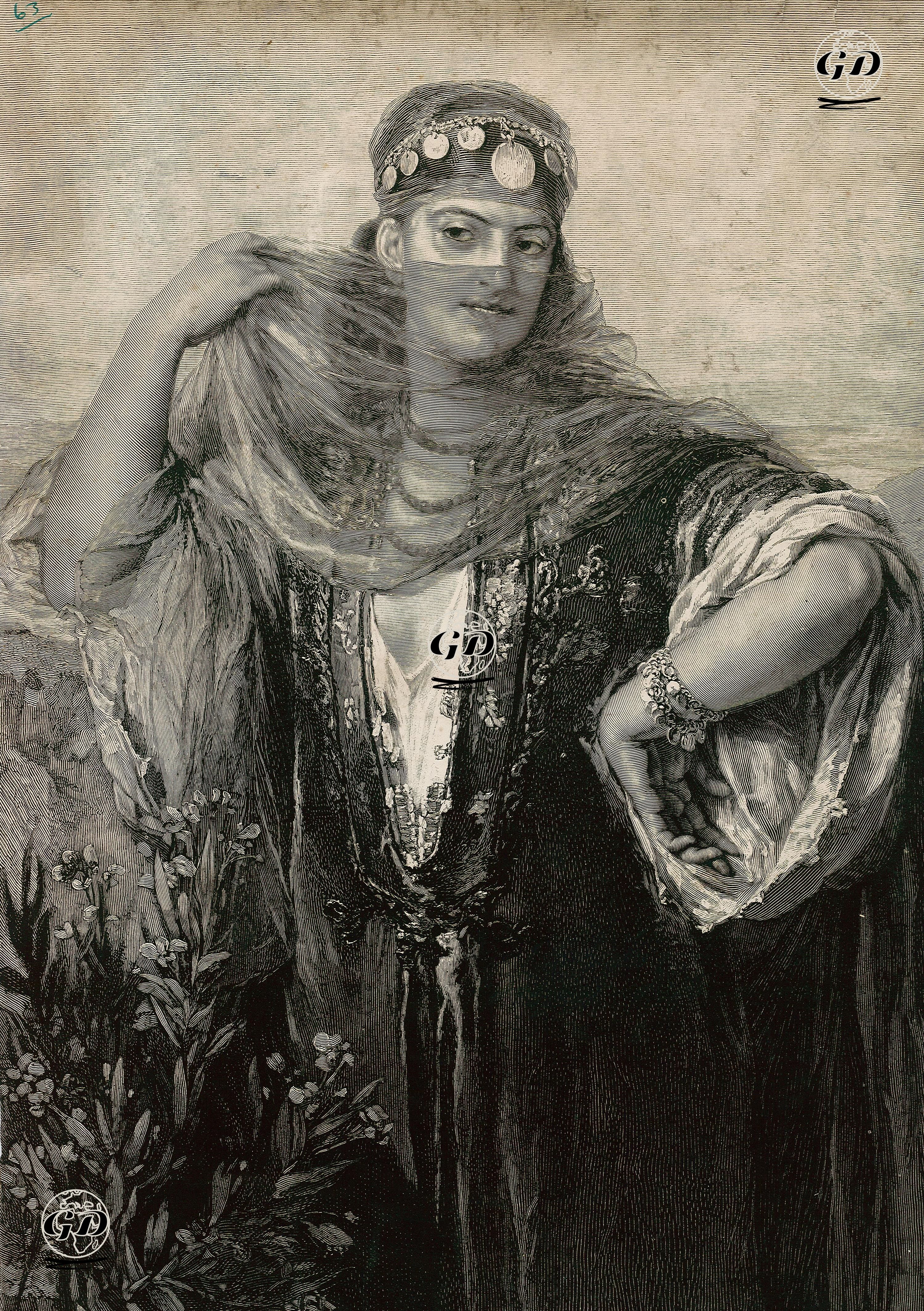Bir Türk Kadını -  - 1870's