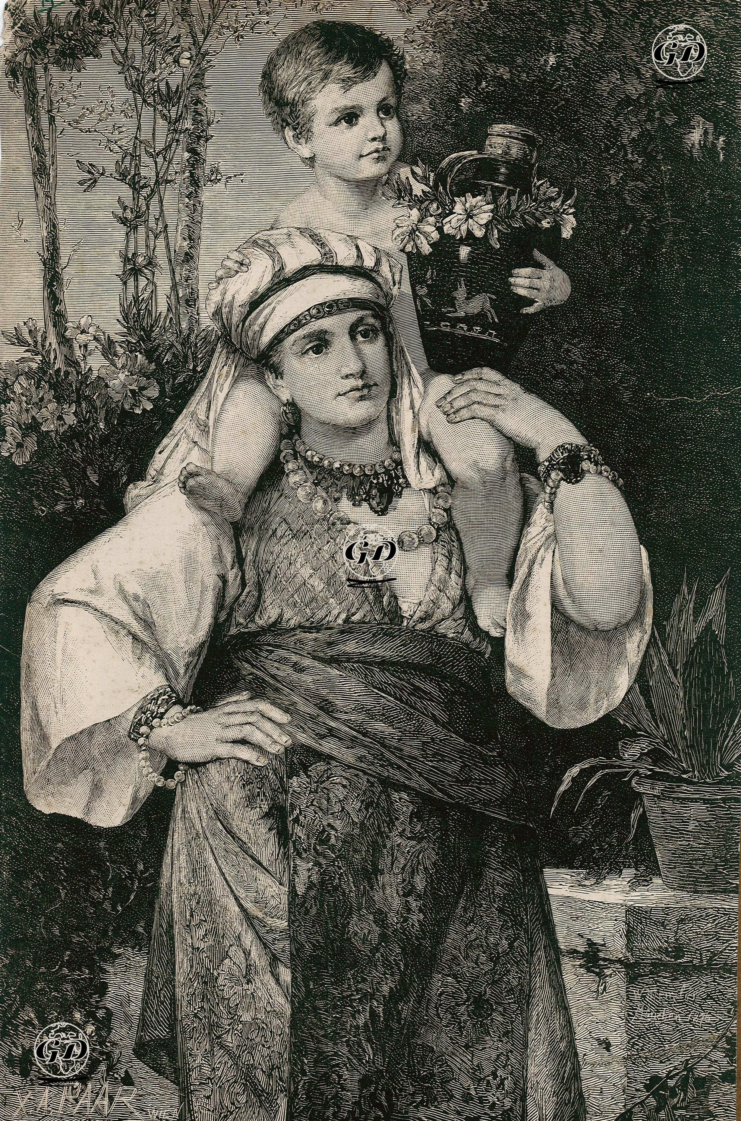 Bir Annenin Mutluluğu -  - 1870's