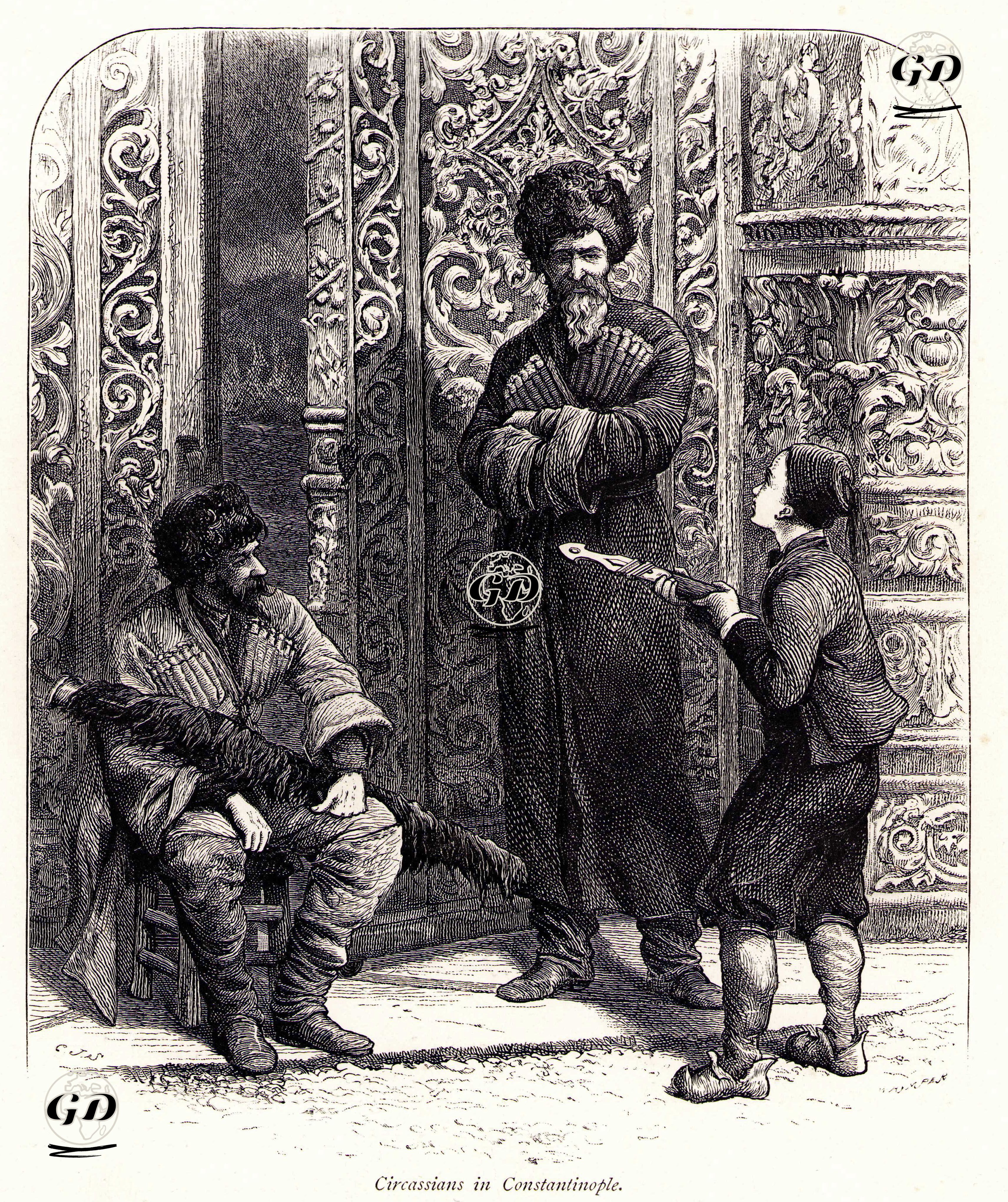 İstanbul'da Çerkezler -  - 1875