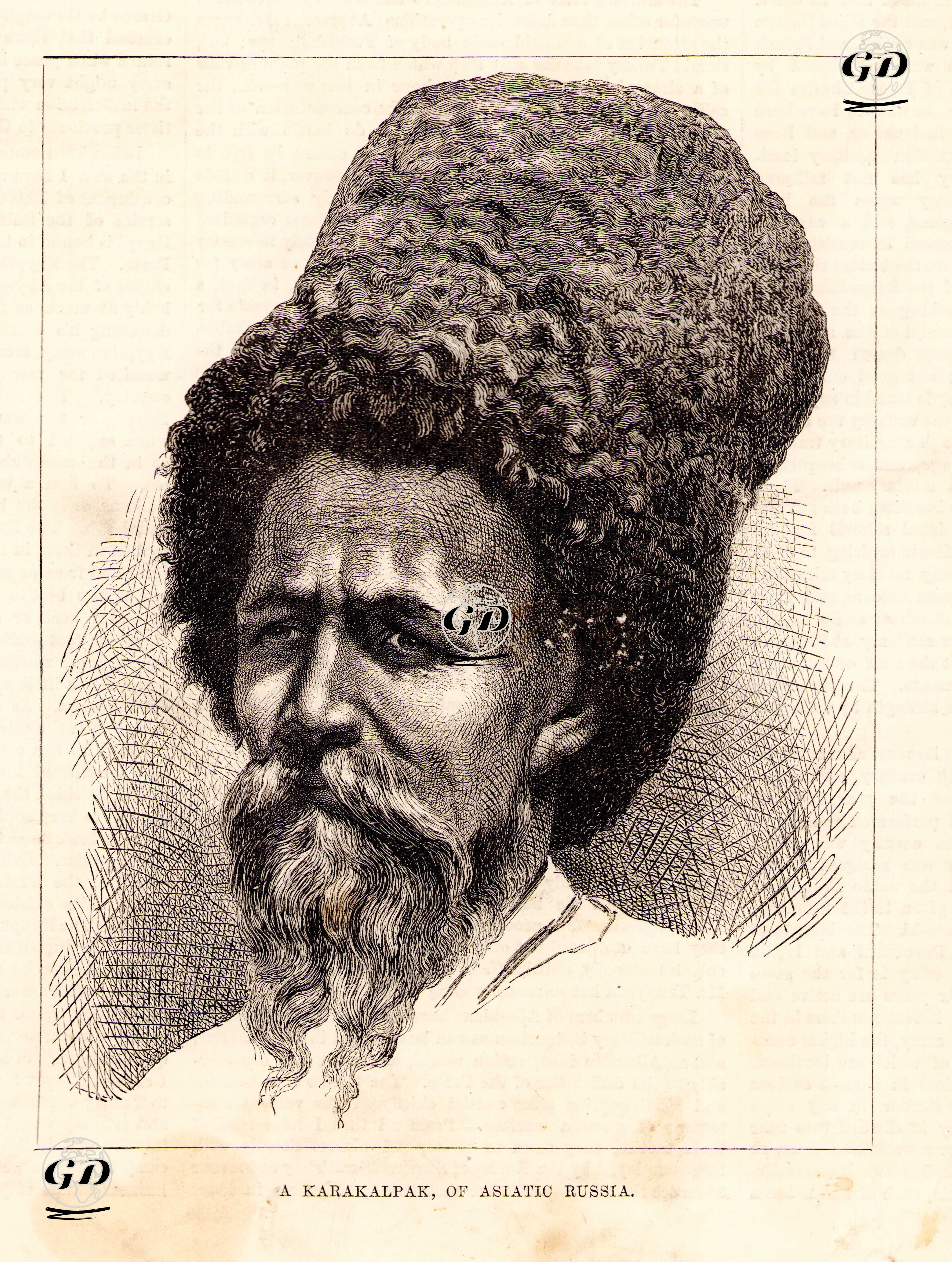 A Karakalpak Of Asiatic Russia -  - 1877
