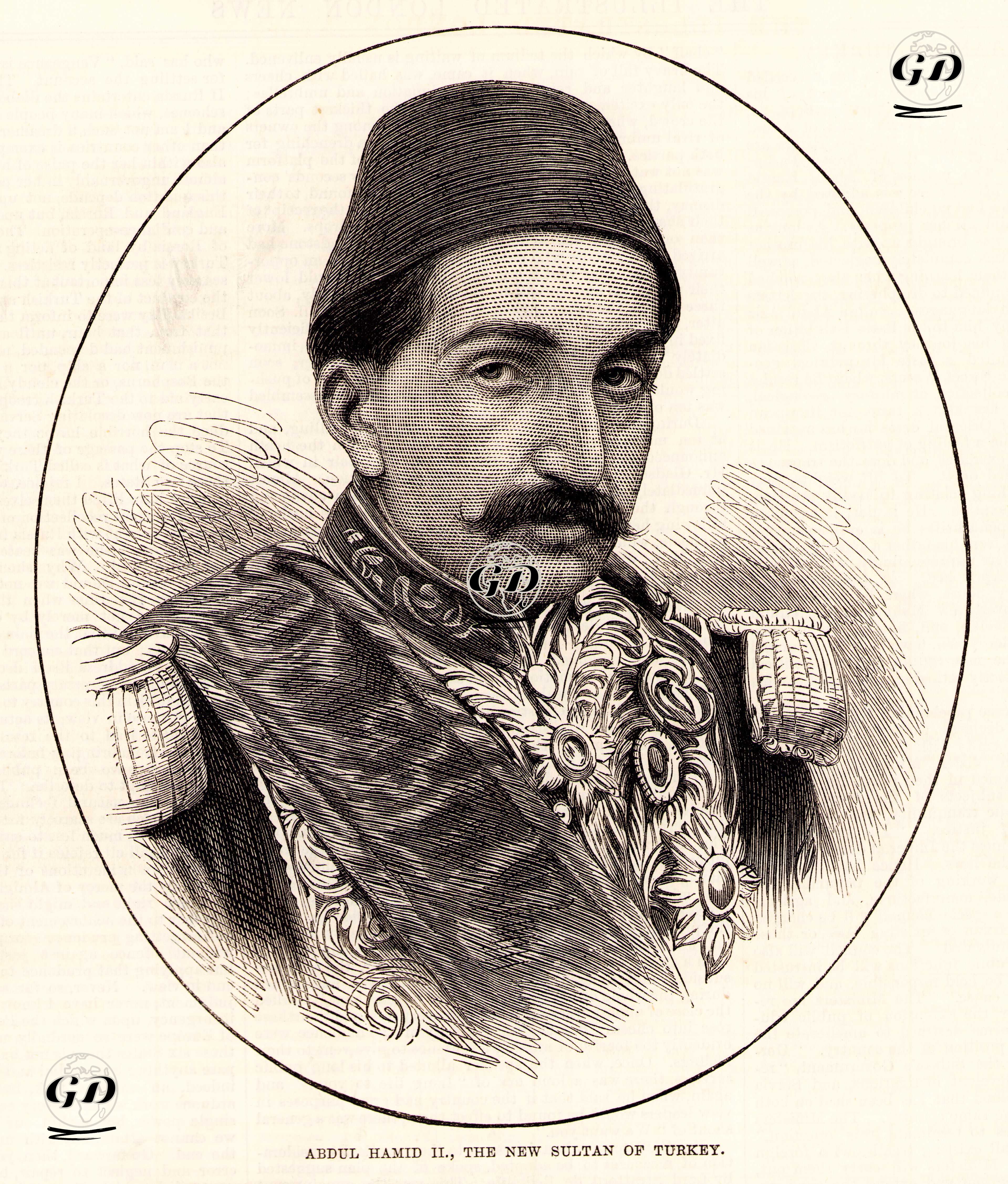 Padişah II.Abdülhamid -  - 1876
