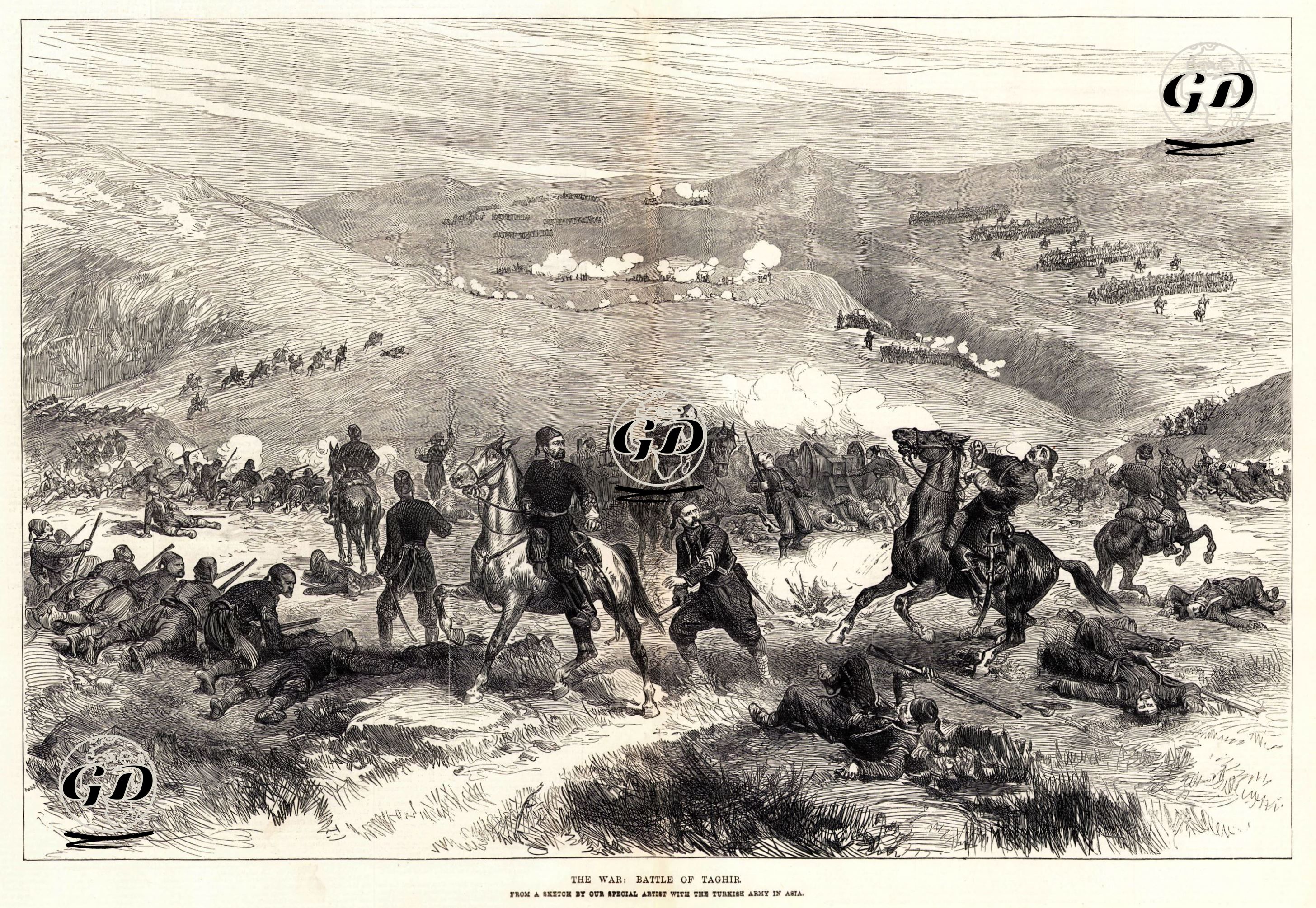 1877-1878 Osmanlı-Rus Savaşı (93 Harbi) Sırasında 16 Haziran 1877 Tarihinde Gerçekleşen Tahir (Dramdağı) Muharebesi Ve Türk Birlikleri Komutanı Ferik Tatlıoğlu Mehmet Paşa'nın Şehit Olması -  - 1877