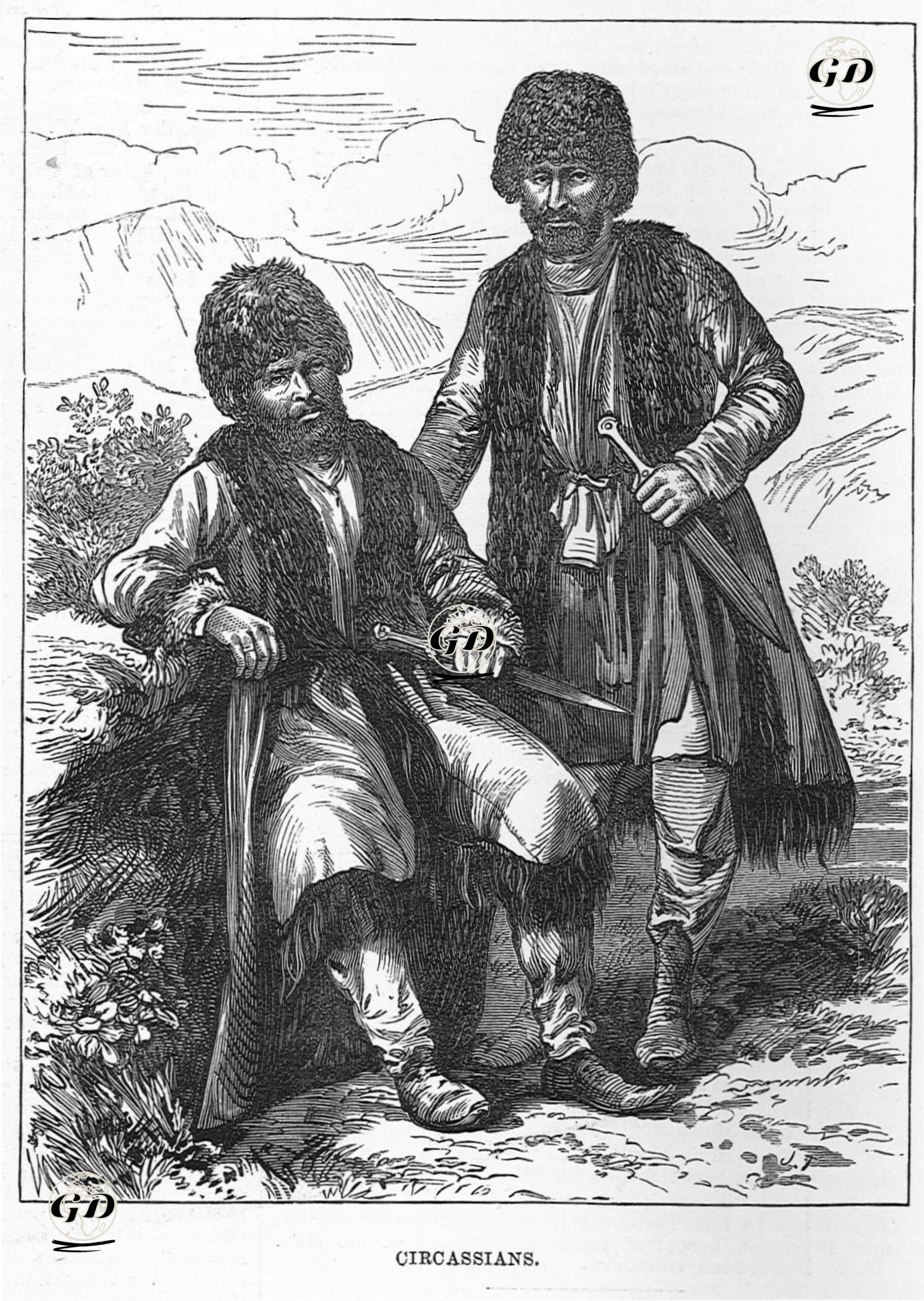 Sketches Of The War, Circassians -  - 1877