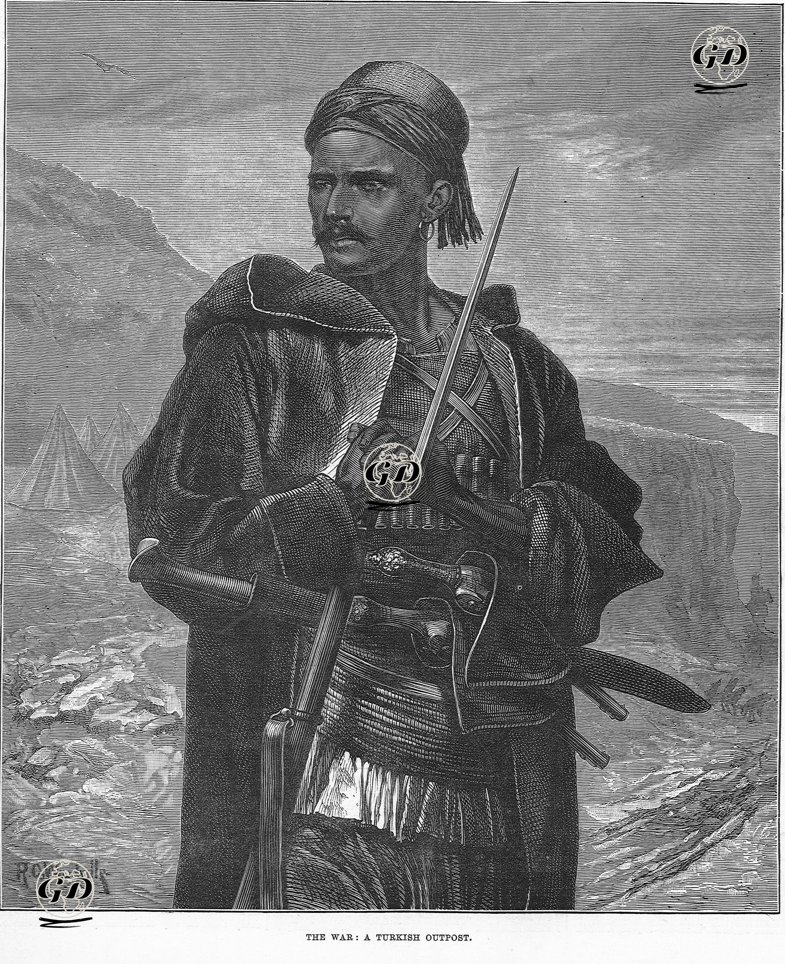 1877-1878 Osmanlı-Rus Savaşı (93 Harbi) Sırasında Türk Öncü Askeri -  - 1877