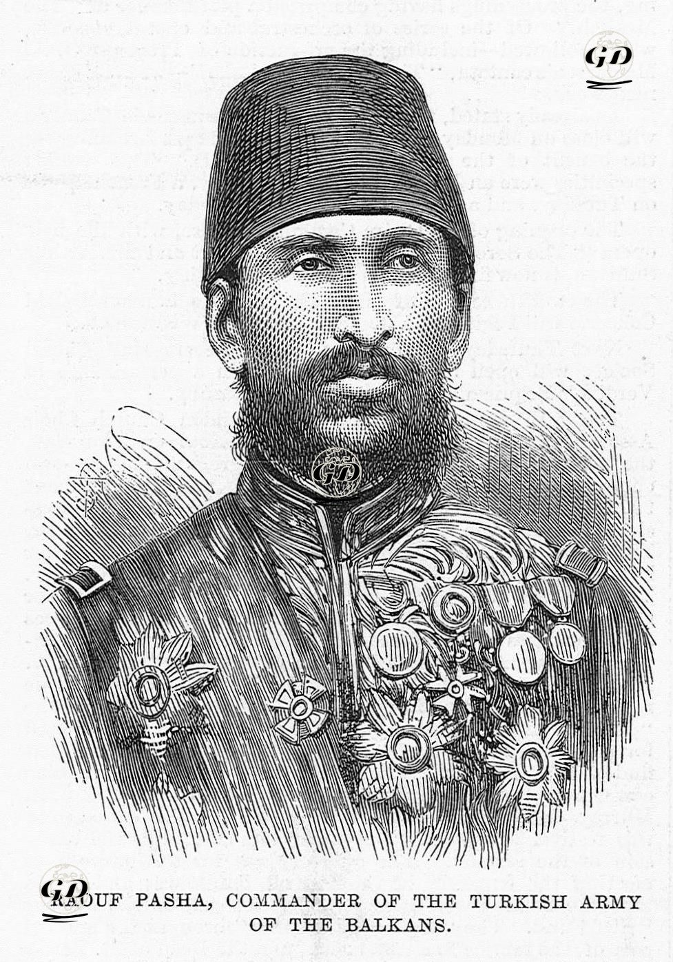 Raouf Pasha, Commander Of Turkish Army Of The Balkans -  - 1877