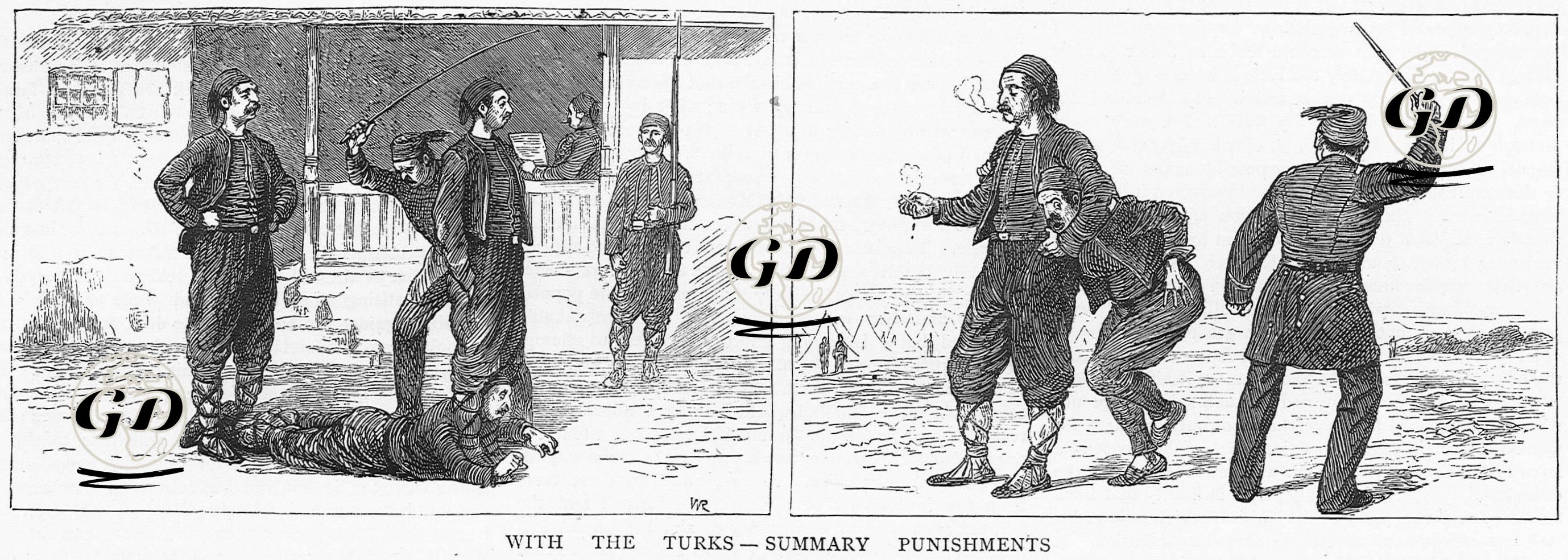  With The Turks-Summary Punishments -  - 1877