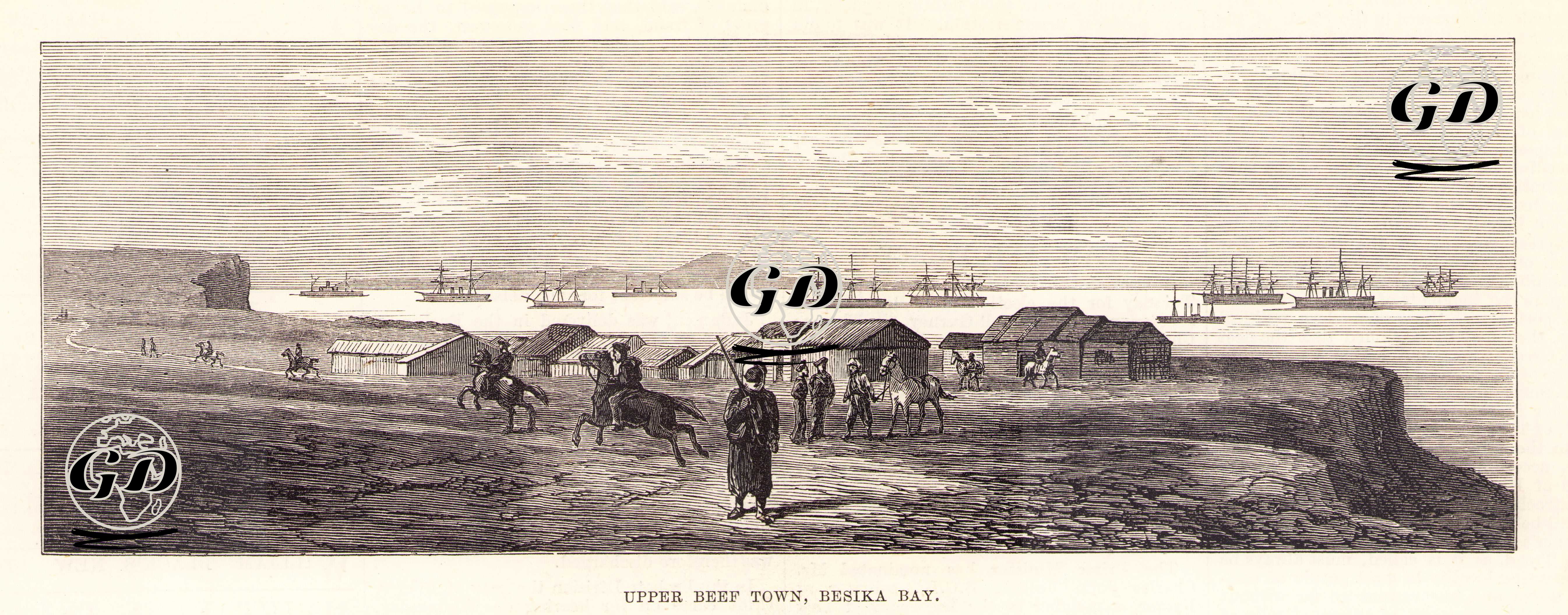 Upper Beef Town, Besika Bay -  - 1878