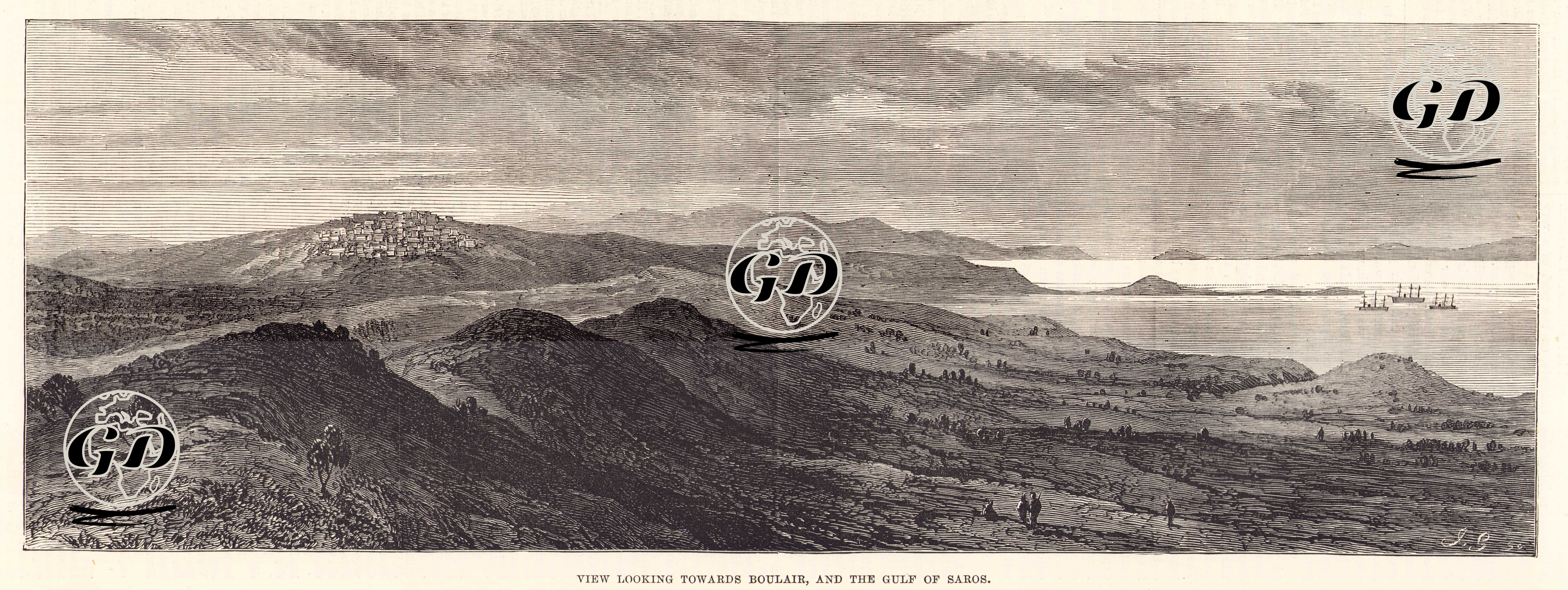 1877-1878 Osmanlı-Rus Savaşı (93 Harbi) Sırasında Bolayır ve Saros Körfezi -  - 1878