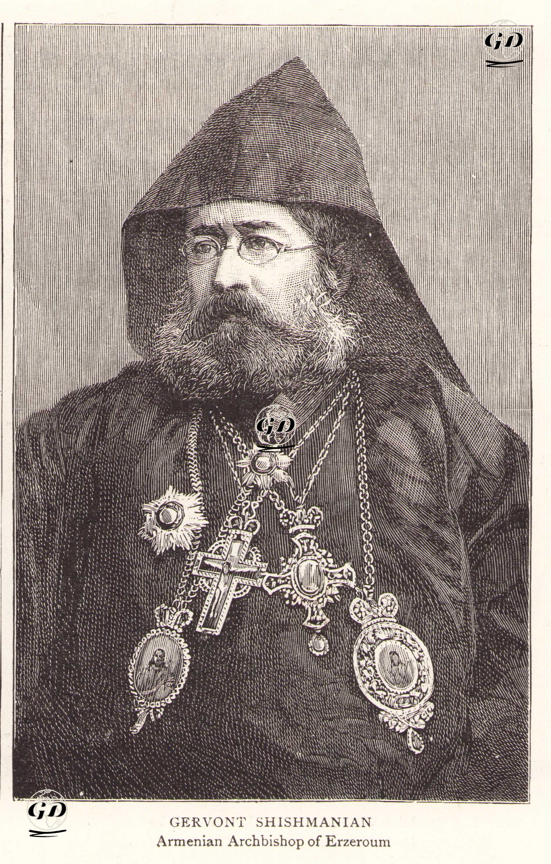 Gervont Shishmanian, Armenian Arcbishop Of Erzeroum -  - 