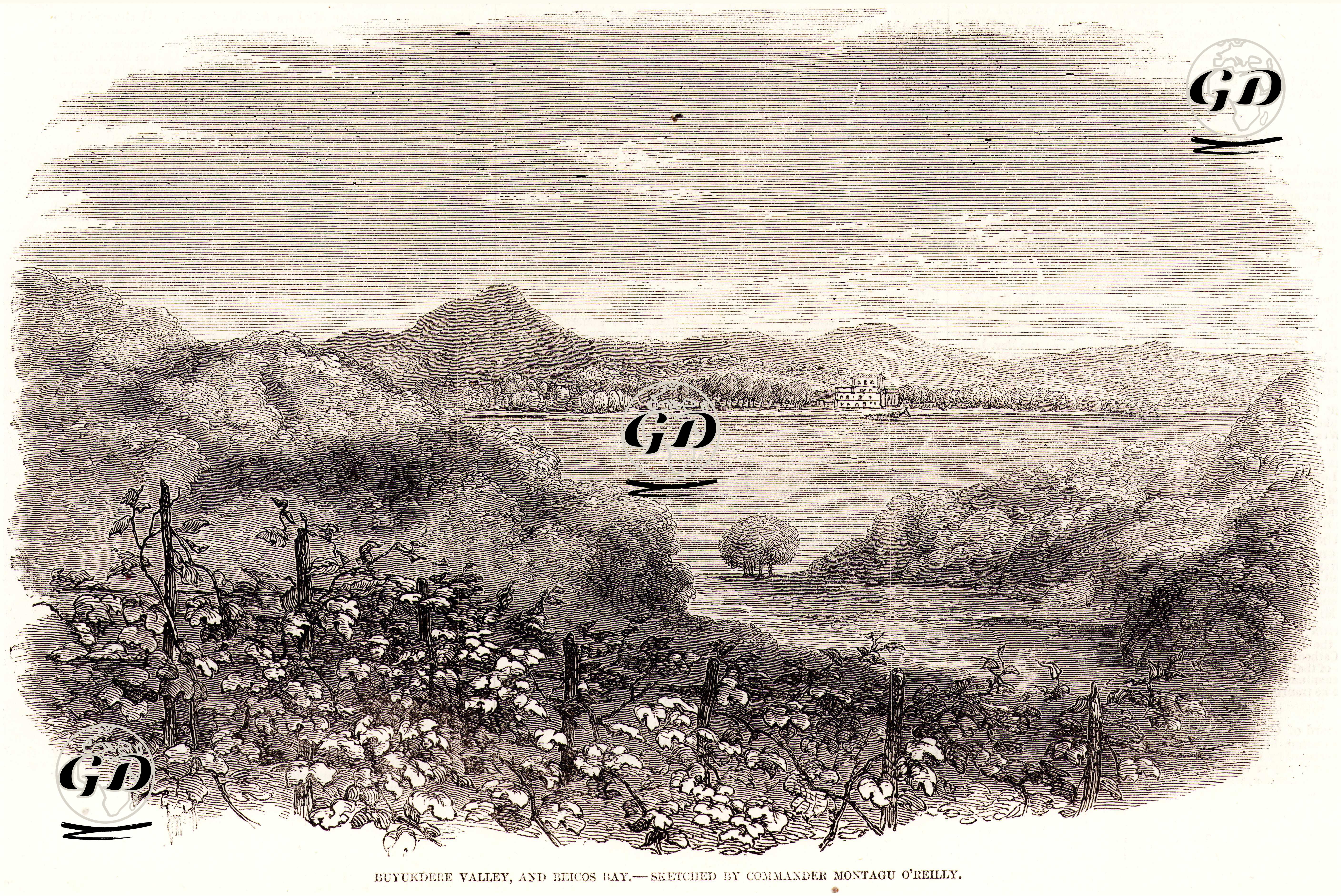 Büyükdere Vadisi Ve Beykoz Koyu -  - 1856