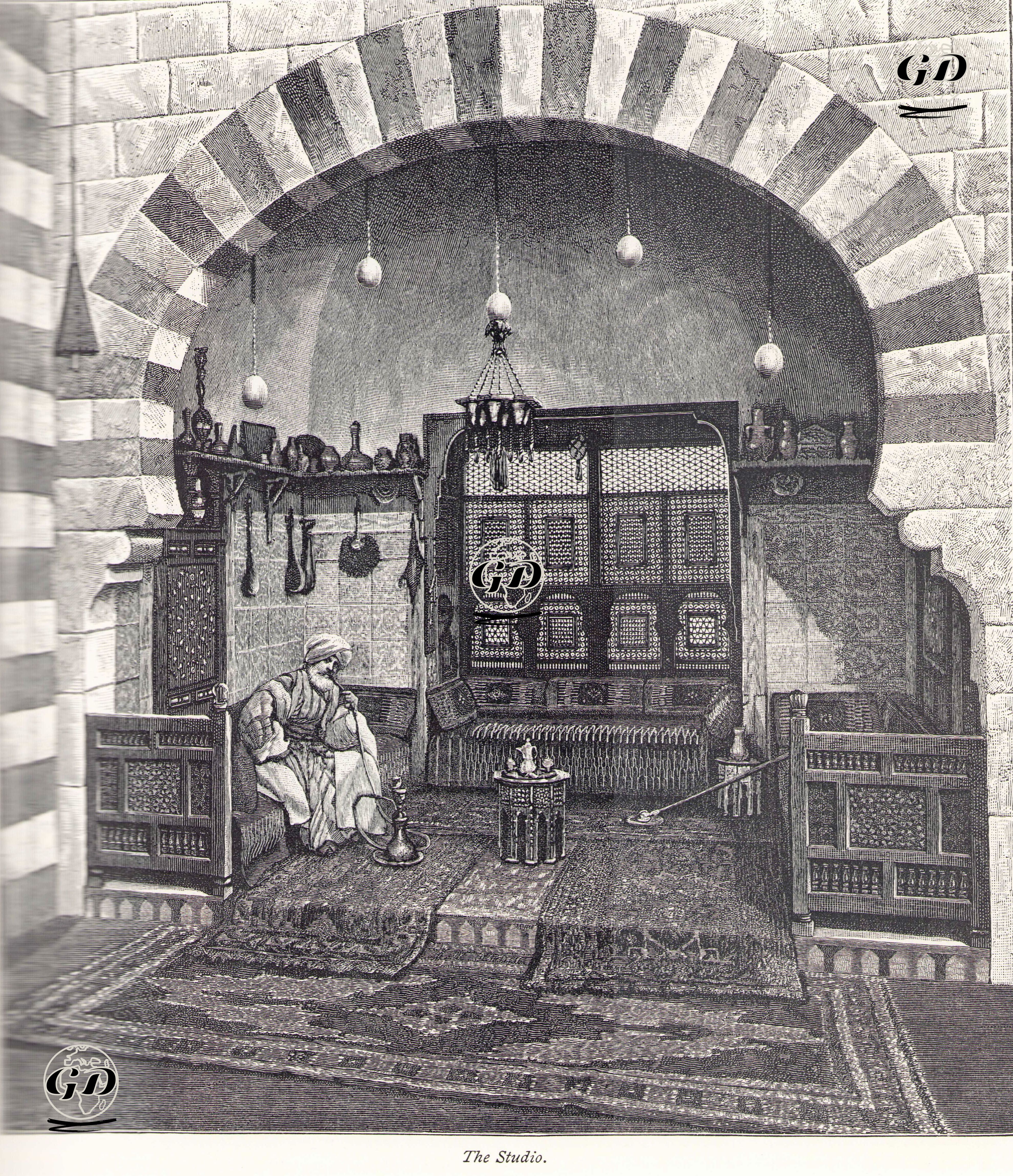 Bir Evin Odası -  - 1883