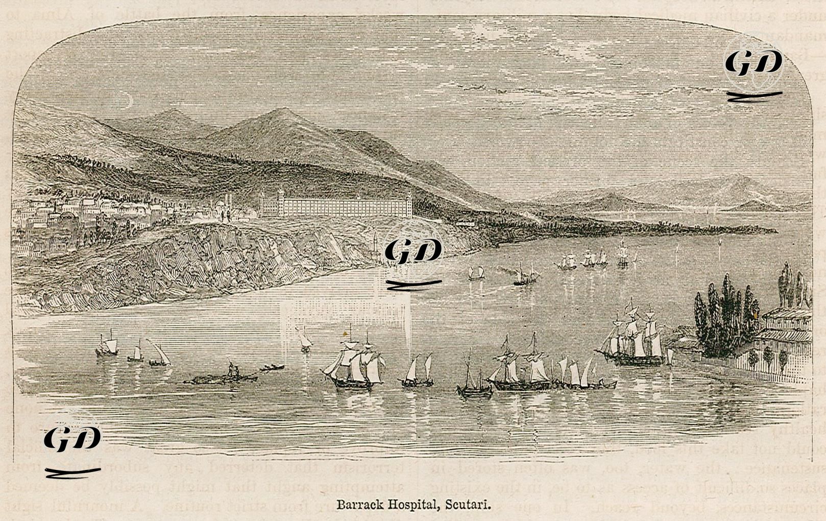 Barrack Hospital, Scutari -  - 1856