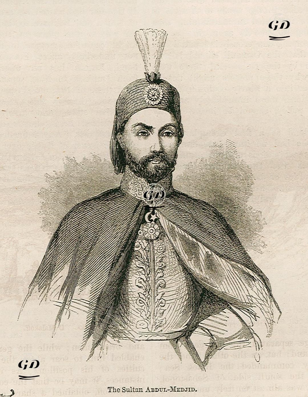 Padişah Abdülmecid -  - 1856