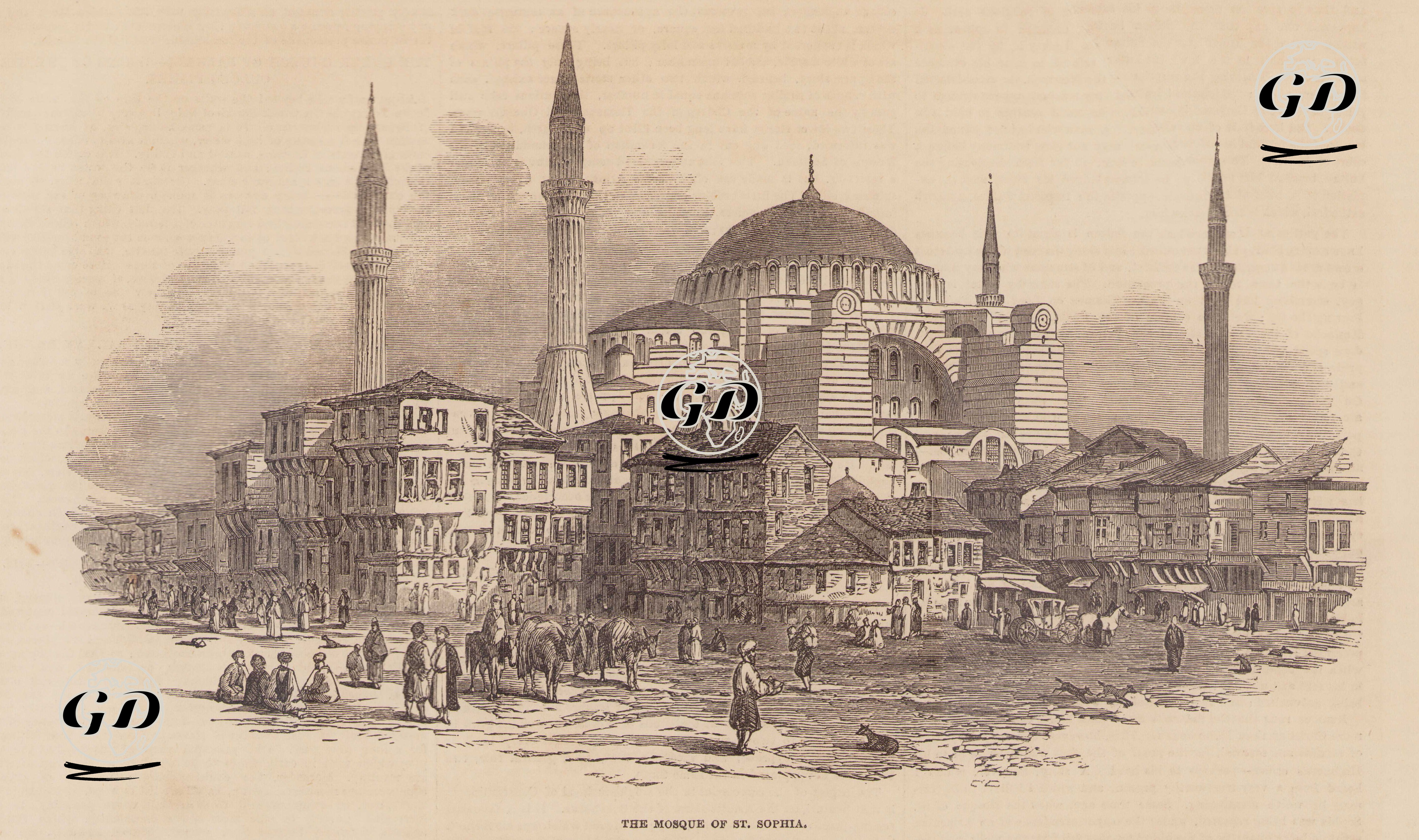 Ayasofya Cami -  - 1853