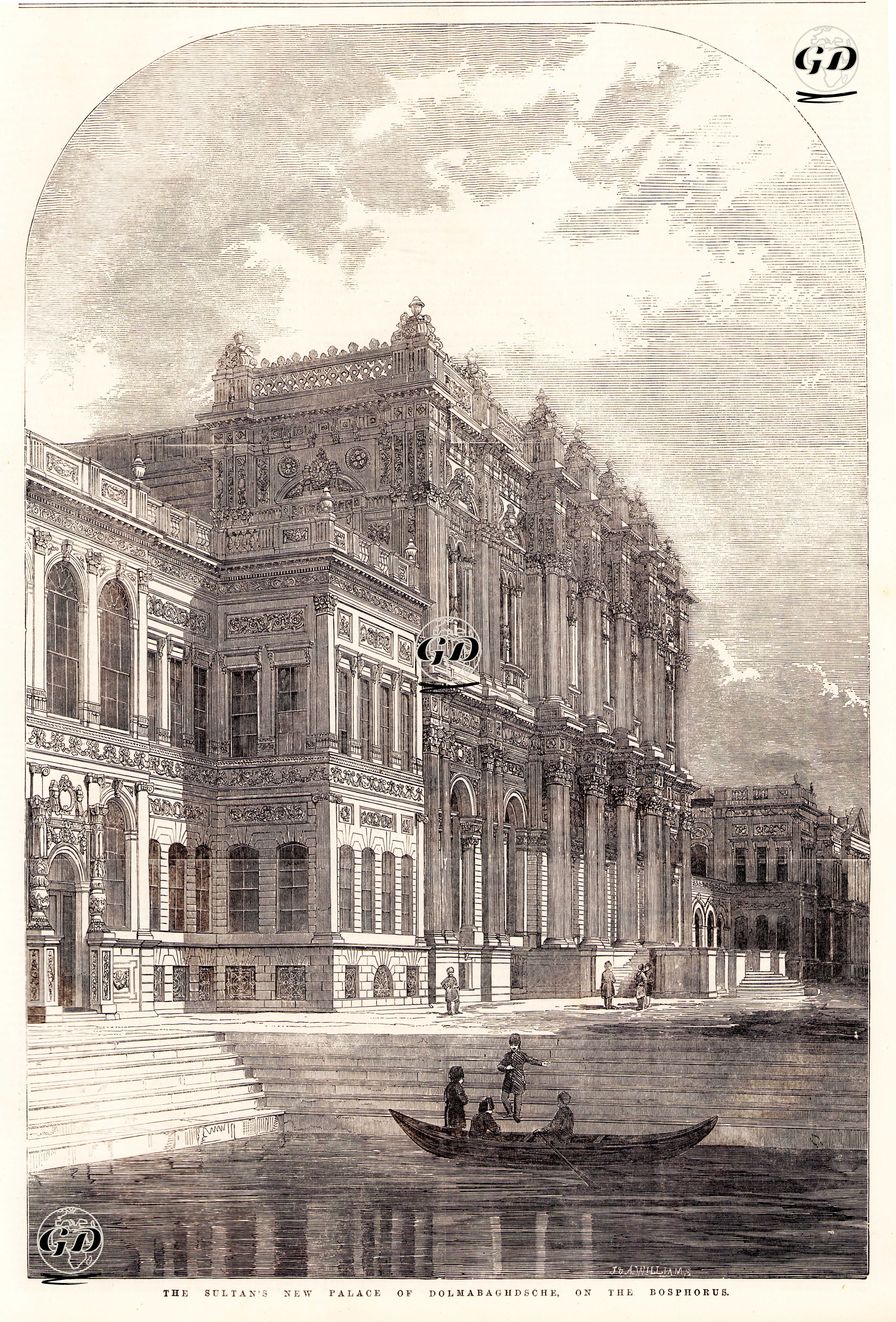 Dolmabahçe Sarayı -  - 1853